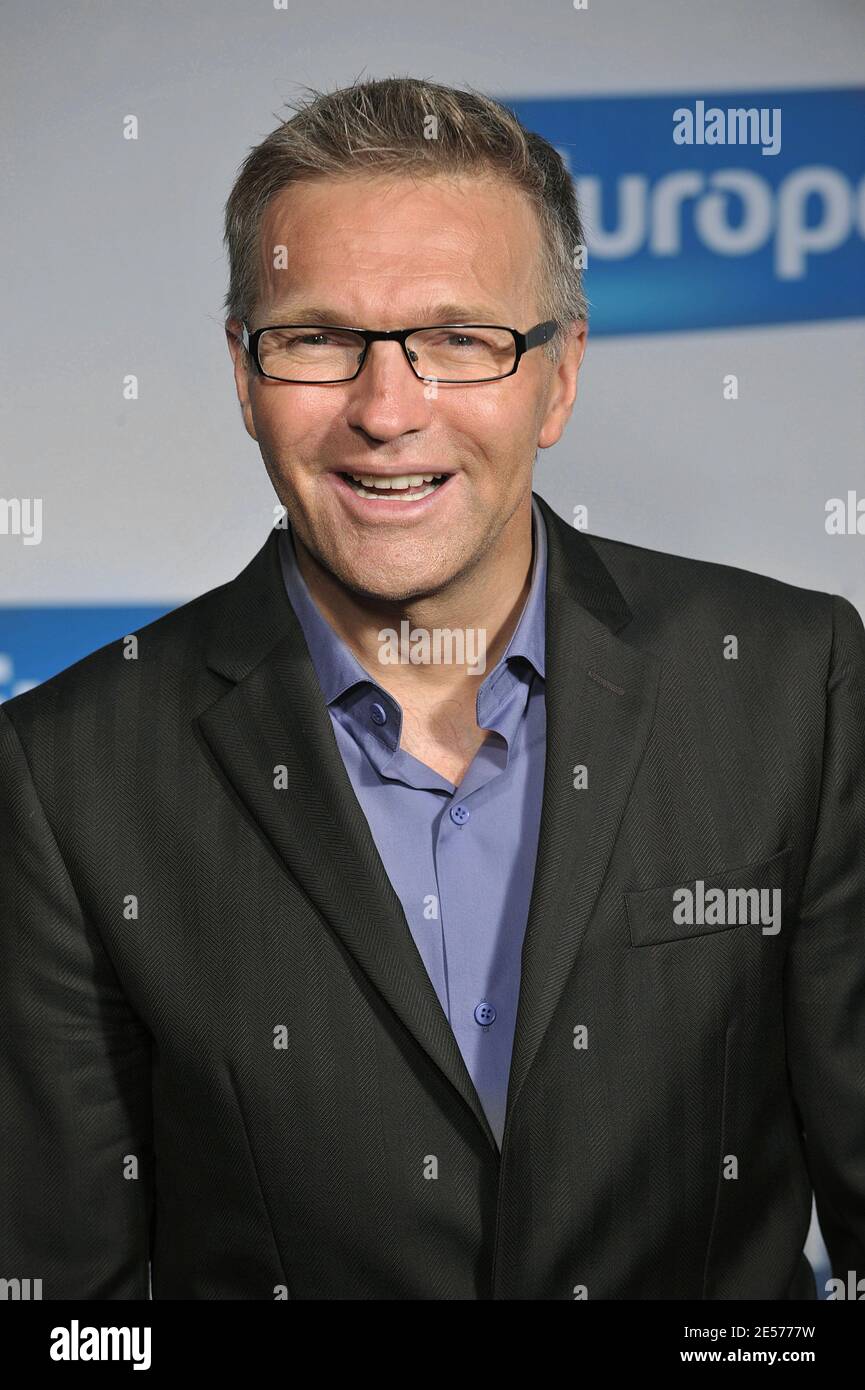 Laurent Ruquier assiste à la conférence de presse annuelle de la radio Europe 1 à Paris, France, le 1er septembre 2008. Photo de Giancarlo Gorassini/ABACAPRESS.COM Banque D'Images