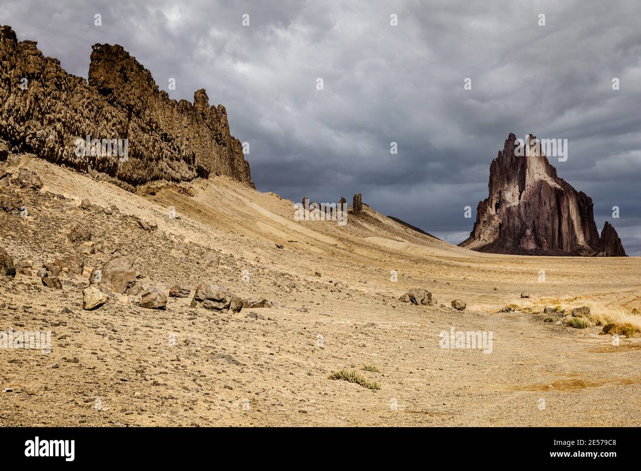 Shiprock, Nouveau-Mexique, États-Unis Banque D'Images