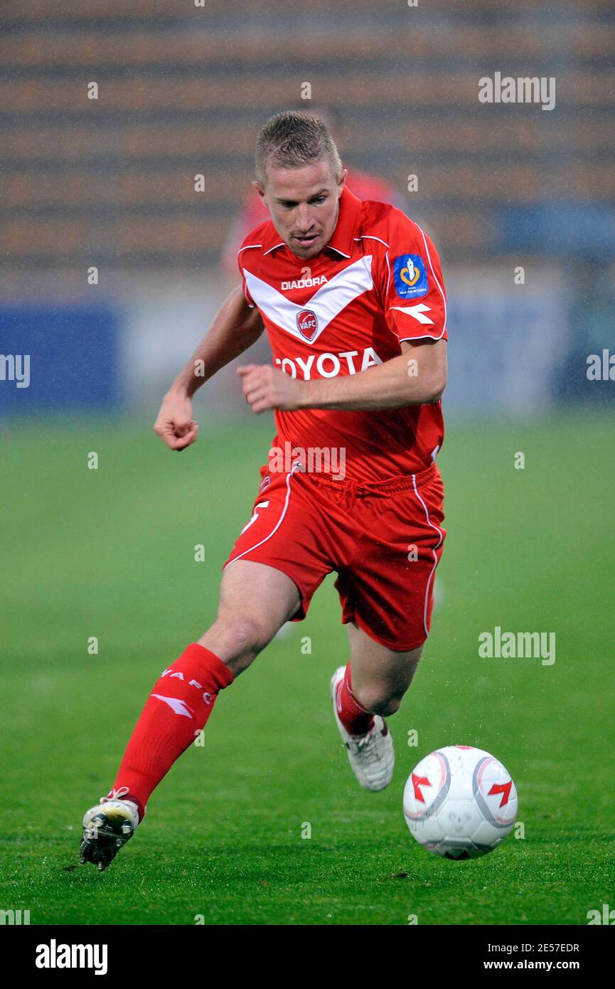 Rudy Mater de Valenciennes lors du match de football de première ligue française, Valenciennes contre Grenoble au stade Nungesser de Valenciennes, France, le 13 septembre 2008. La correspondance s'est terminée par un tirage de 1-1. Photo de Stephane Reix/ABACAPRESS.COM Banque D'Images