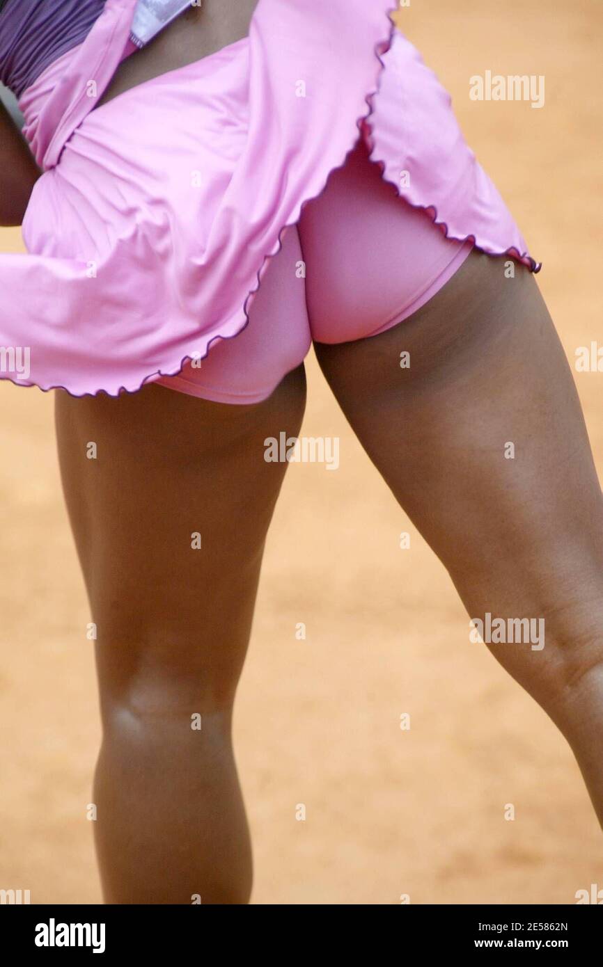 Sony Ericson WTA TOUR 'Internazionali BNL d'Italia 2007' match Serena Williams vs Shahara Peer dans le Foro Italico. Rome, Italie. 5/18/07. Williams gagne le 6-3,6-3. [[cal]] Banque D'Images