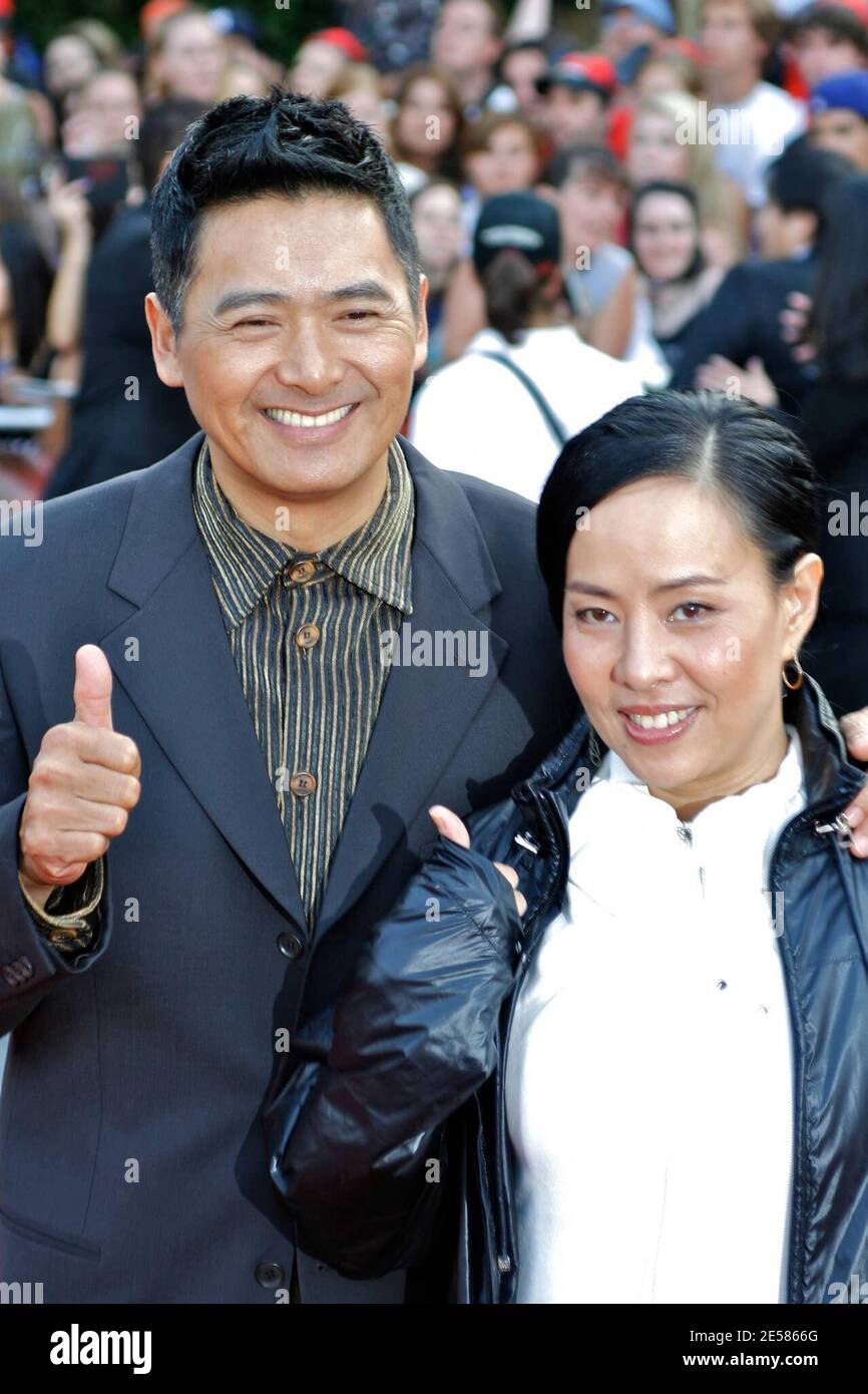 Chow Yun-Fat assiste à la première mondiale de Pirates des Caraïbes: À la fin du monde à Disneyland à Anaheim, en Californie 5/19/07. [[laj]] Banque D'Images