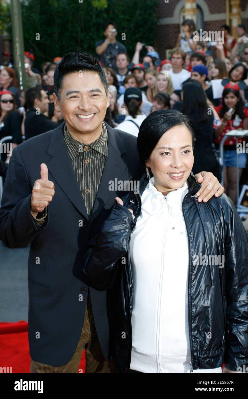Chow Yun-Fat assiste à la première mondiale de Pirates des Caraïbes: À la fin du monde à Disneyland à Anaheim, en Californie 5/19/07. [[laj]] Banque D'Images