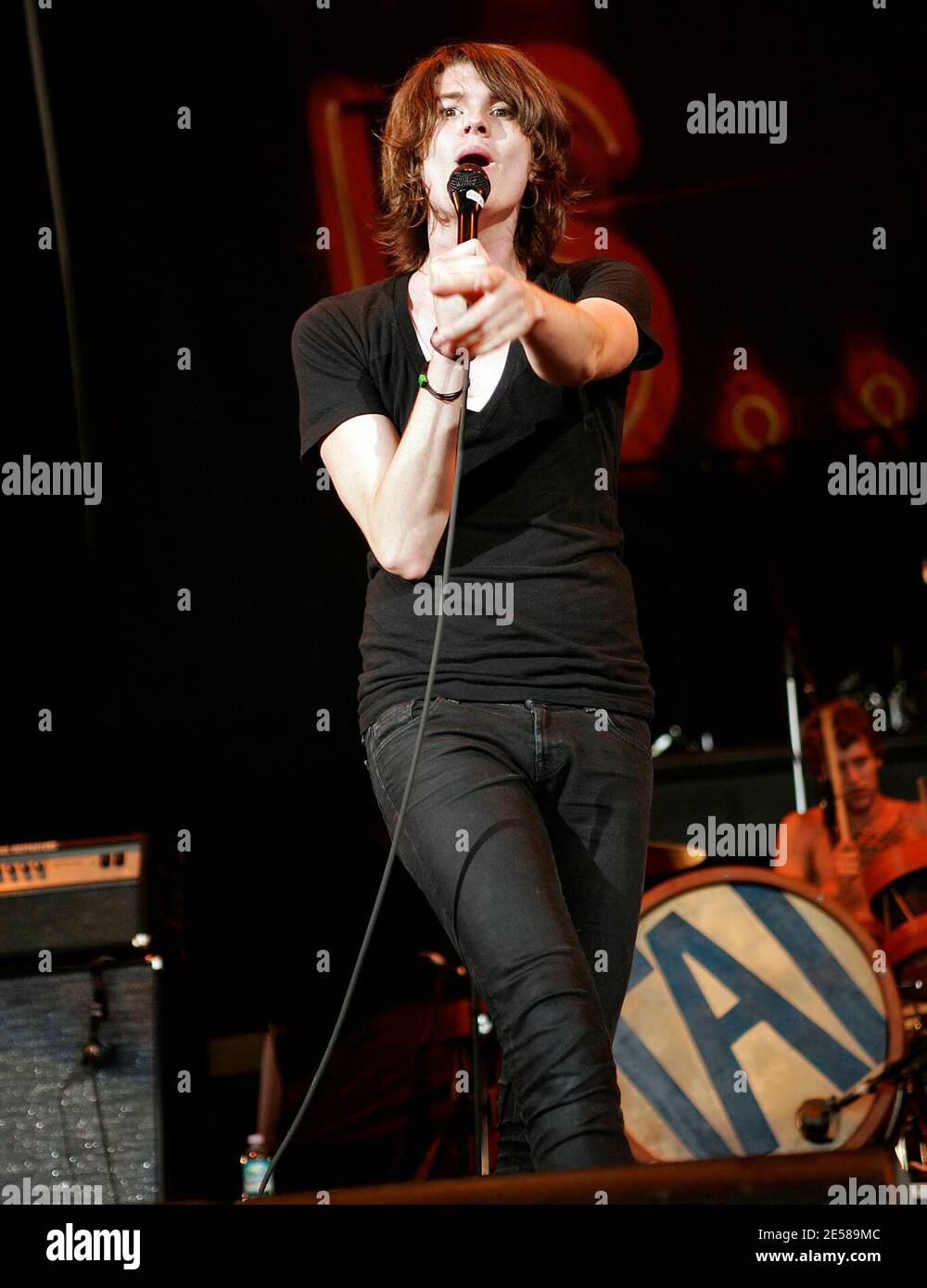 William Beckett de l'Académie est... se produit en concert à l'amphithéâtre Sound Advice. West Palm Beach, Floride. 06/16/07 Sound Advice Amphitheatre, West Palm Beach FL. [[fa]] Banque D'Images