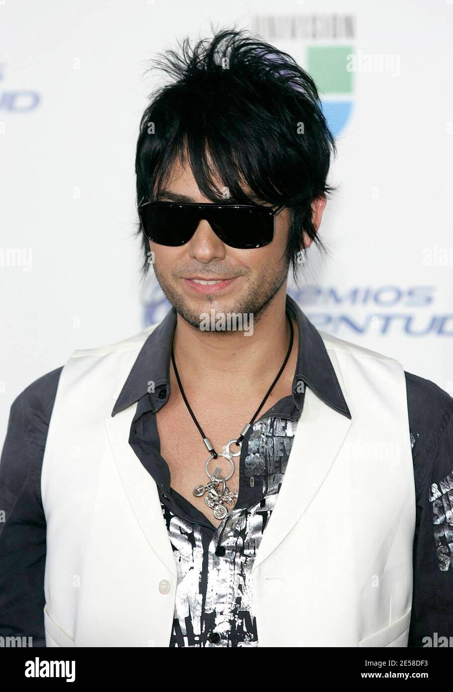 Beto Cuevas arrive pour les Premios Juventud Awards 2007 au BankUnited Center. Coral Gables, Floride 7/19/07. [[fa]] Banque D'Images