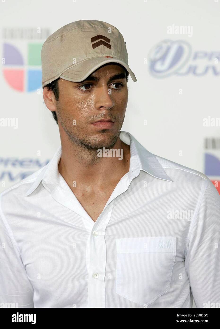 Enrique Iglesias arrive pour les Premios Juventud Awards 2007 au BankUnited Center. Coral Gables, Floride 7/19/07. [[fa]] Banque D'Images