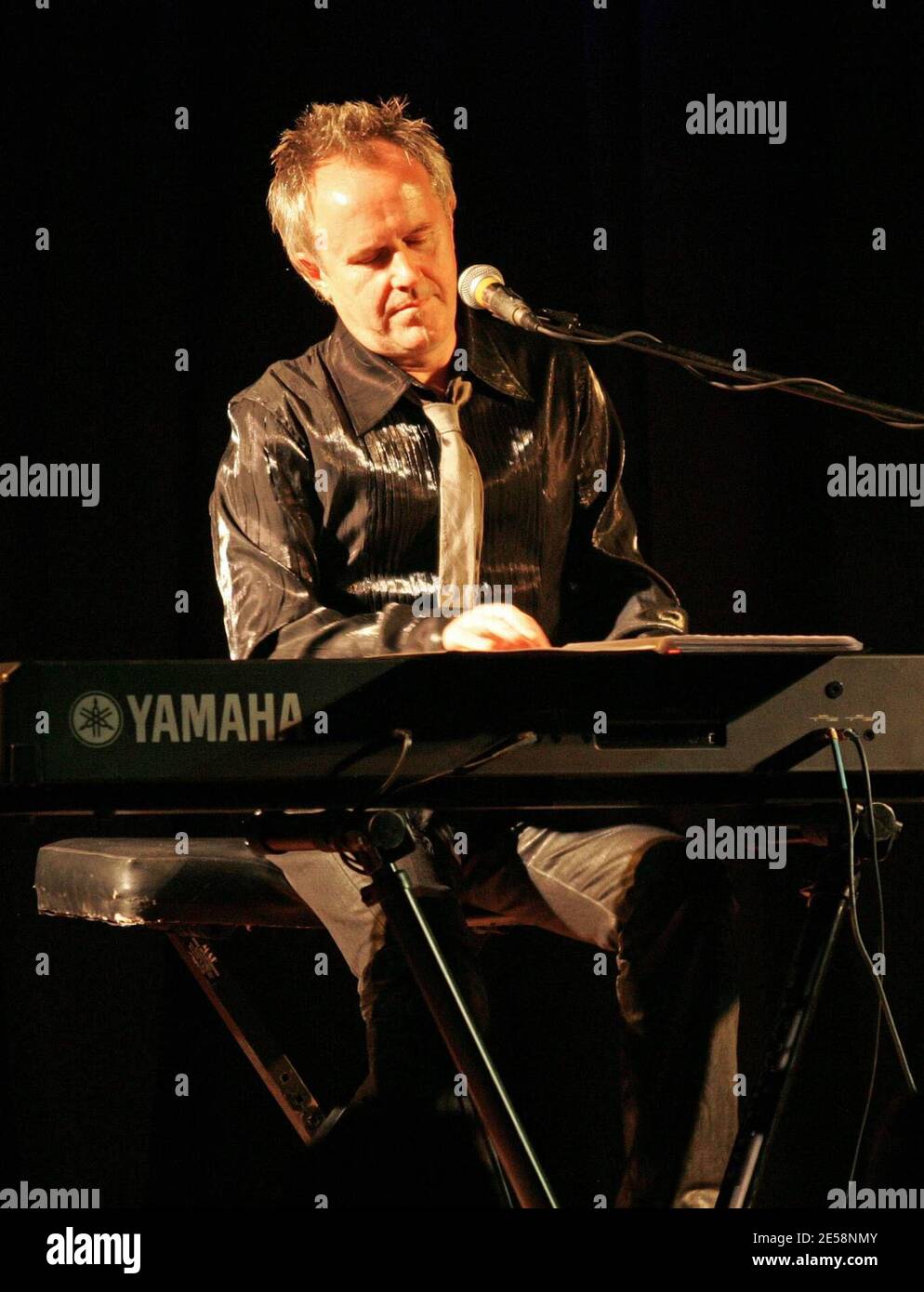 Howard Jones, star des années 80, se produit en concert au Théâtre. West Palm Beach, Floride. 09/29/07 The Theatre, West Palm Beach, FL. [[fa]] Banque D'Images