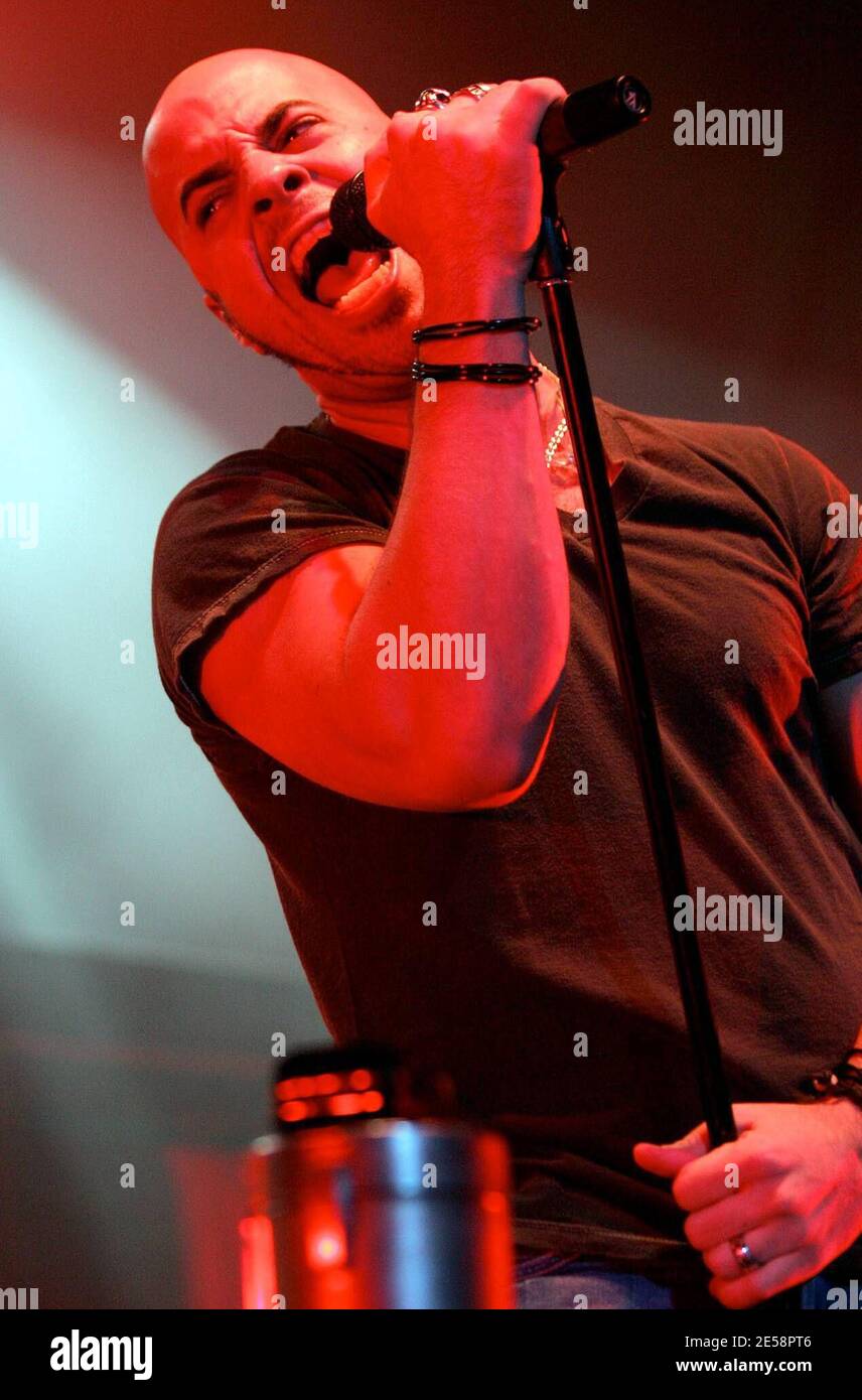 Chris Daughtry se produit en concert au Seminole Hard Rock Hotel & Casino. Hollywood, Floride, 10/9/07. [[fa]] Banque D'Images