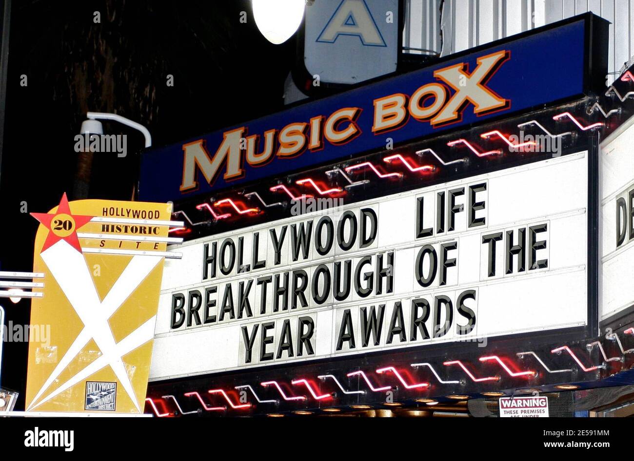 Le 7e prix annuel Breakthrough of the Year du Hollywood Life Magazine rend hommage à des artistes talentueux dont le travail révolutionnaire dans le domaine du cinéma, de la télévision et de la musique a été catapulté cette année dans l'élite hollywoodienne. Los Angeles, Californie. 12/9/07. [[laj]] Banque D'Images