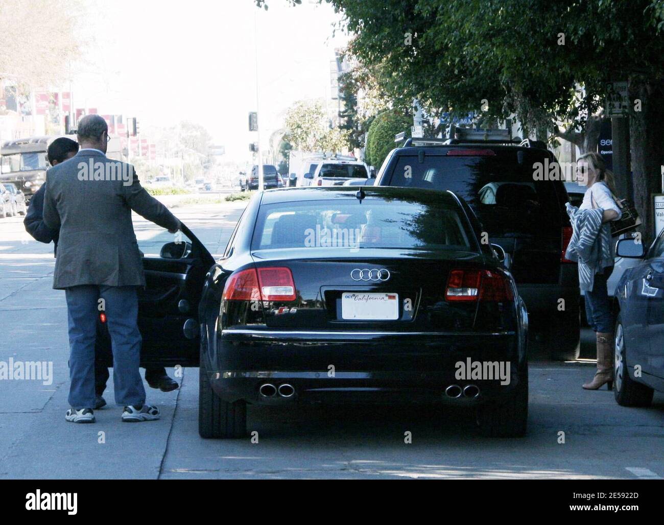 Exclusif !! Kelsey Grammer se dirige vers le spa. Los Angeles, Californie. 12/12/07. [[rac ral]] Banque D'Images