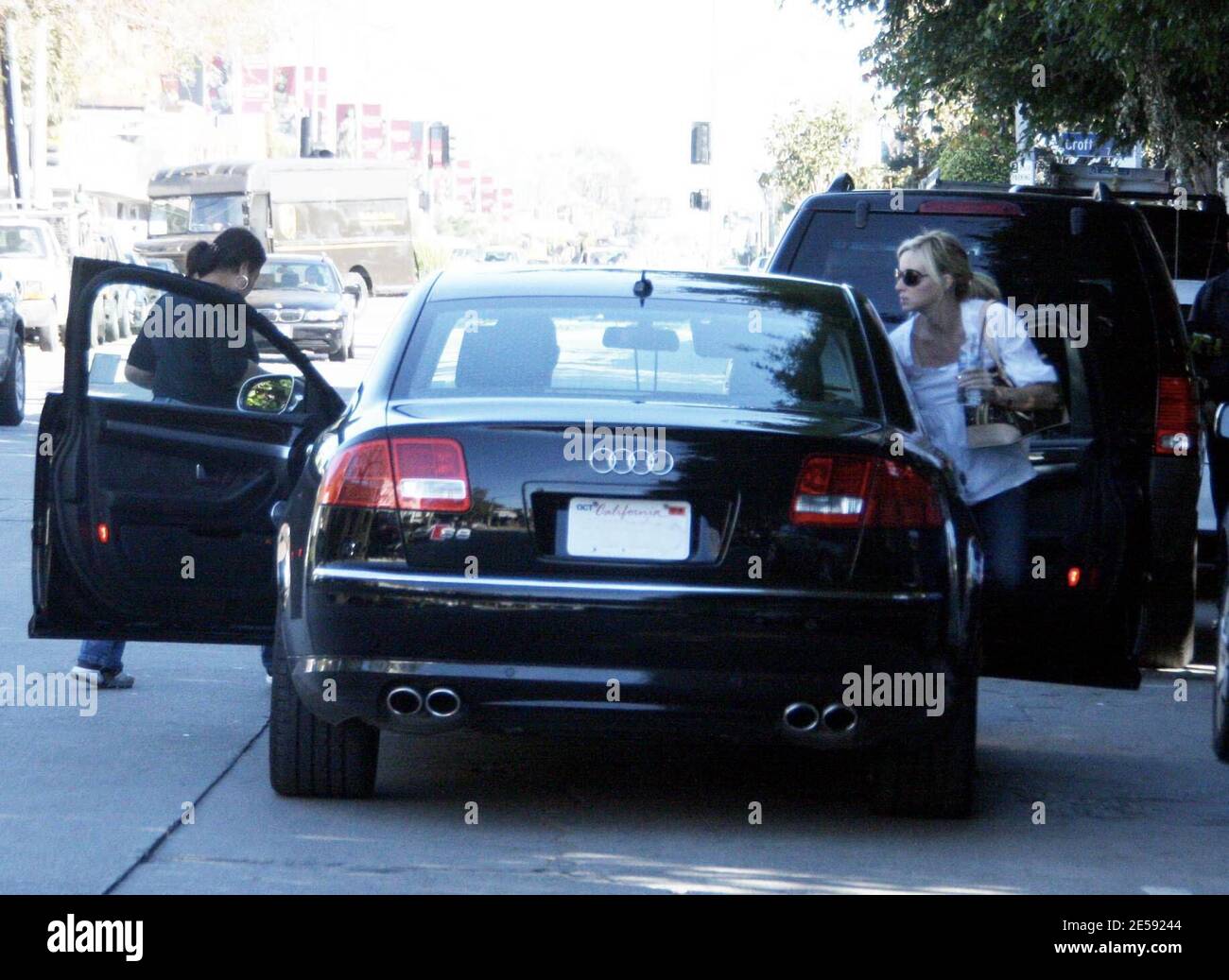Exclusif !! Kelsey Grammer se dirige vers le spa. Los Angeles, Californie. 12/12/07. [[rac ral]] Banque D'Images