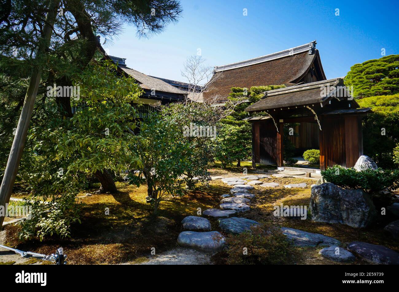 Maison traditionnelle japonaise Banque D'Images