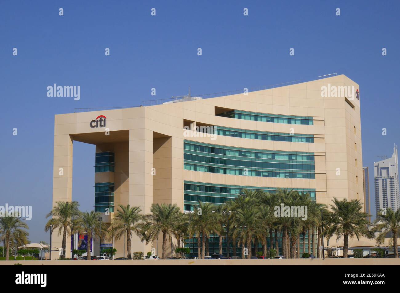 Citibank, quartier Seef, Royaume de Bahreïn Banque D'Images