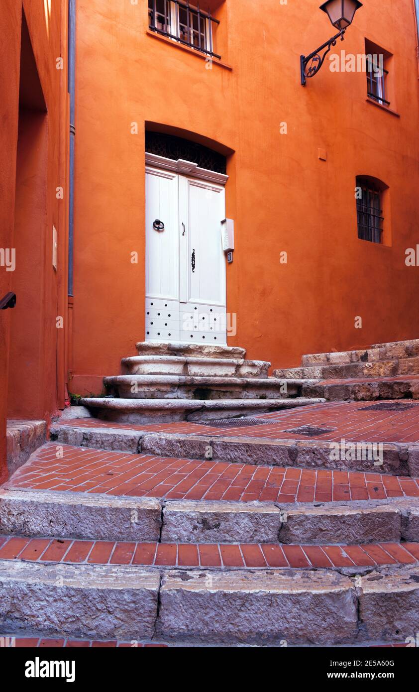 Dans la vieille ville de Grasse, France, Alpes Maritimes, Grasse Banque D'Images