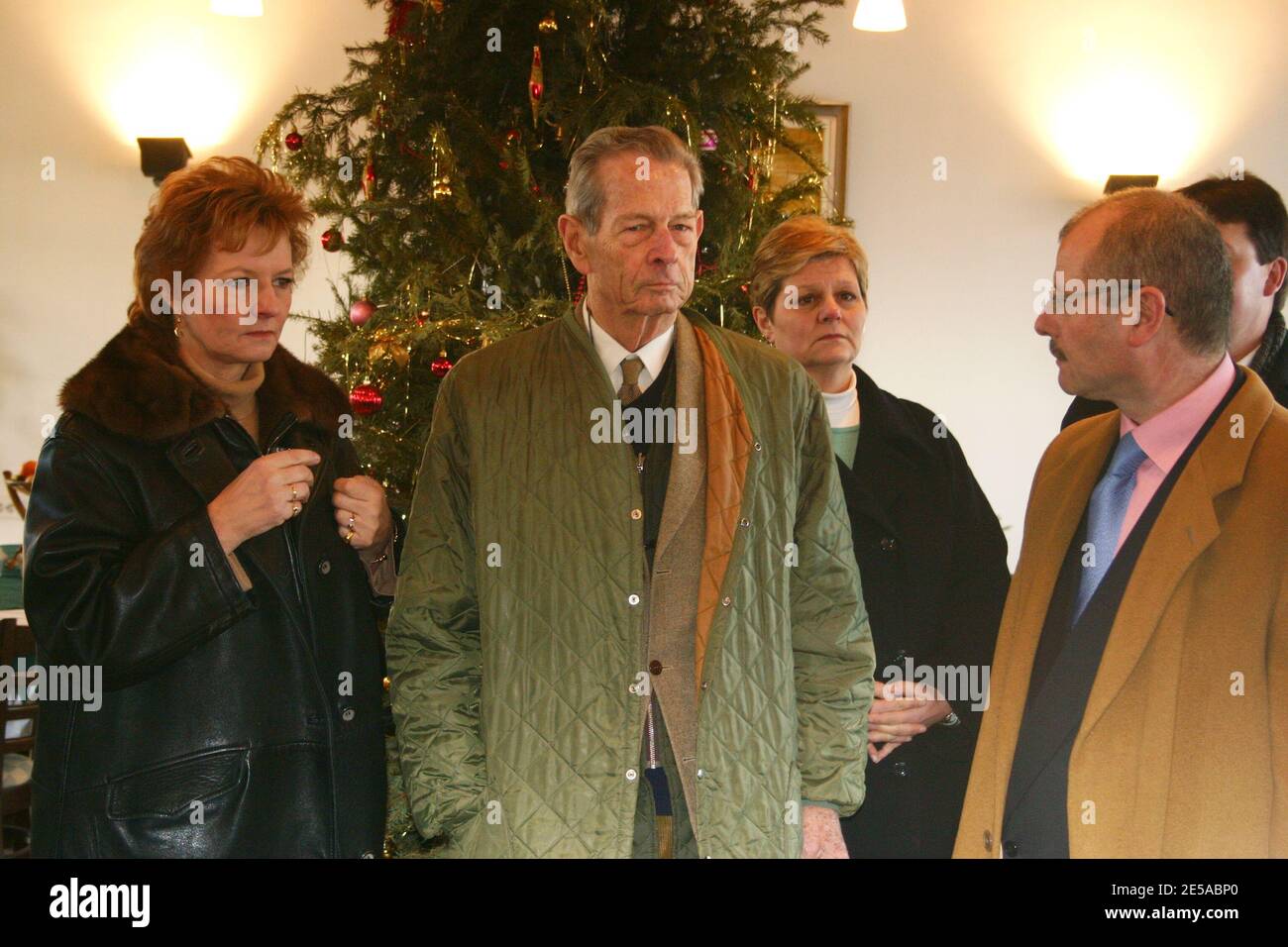 Le roi Michael I de Roumanie et la princesse Margareta dans in 2006 Banque D'Images