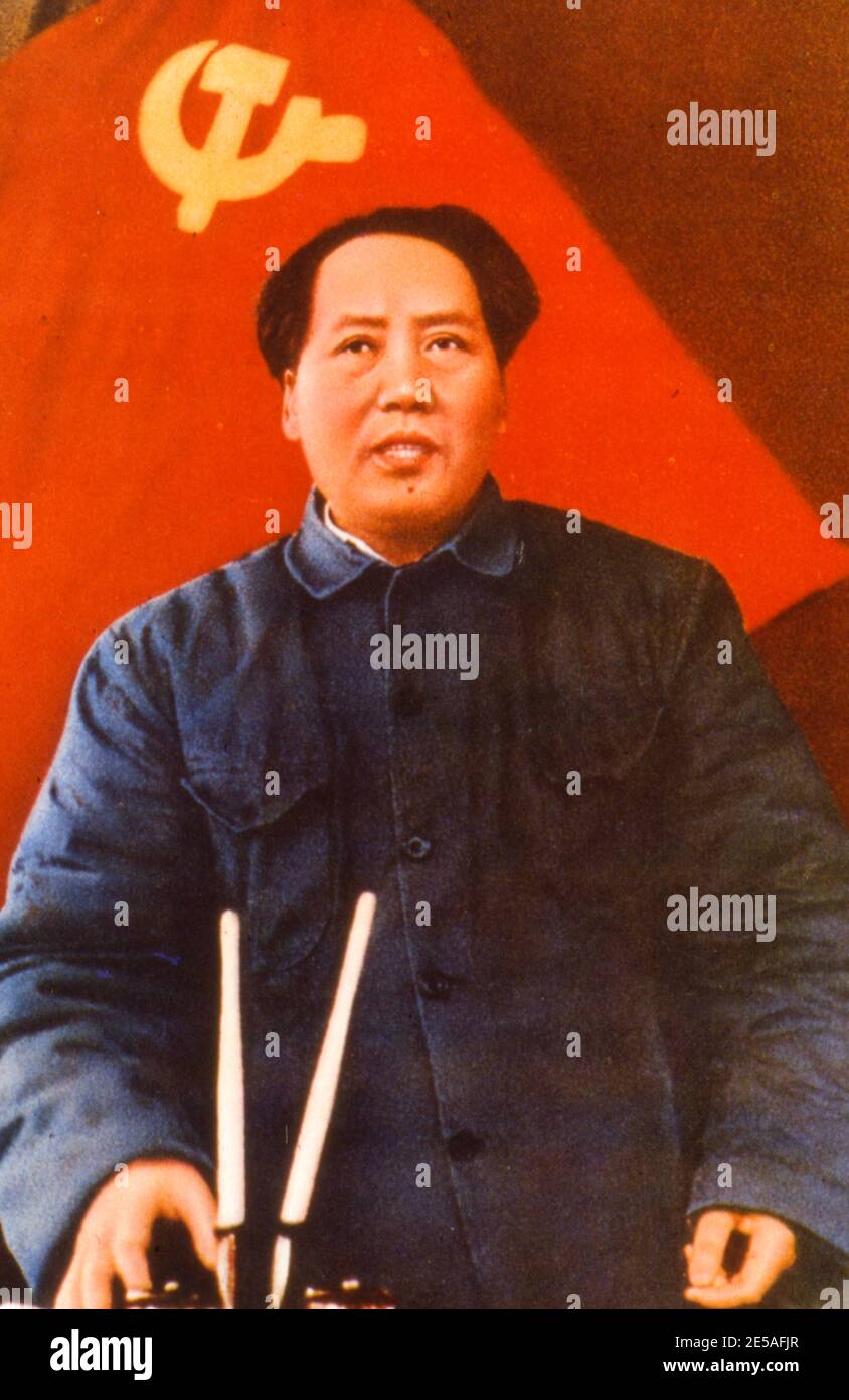 Mao Tse-tung Banque D'Images