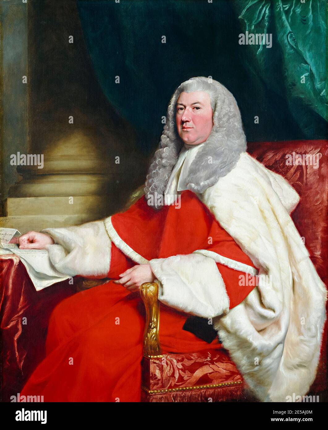 John Singleton Copley, Baron Graham, portrait painting, 1804 Banque D'Images