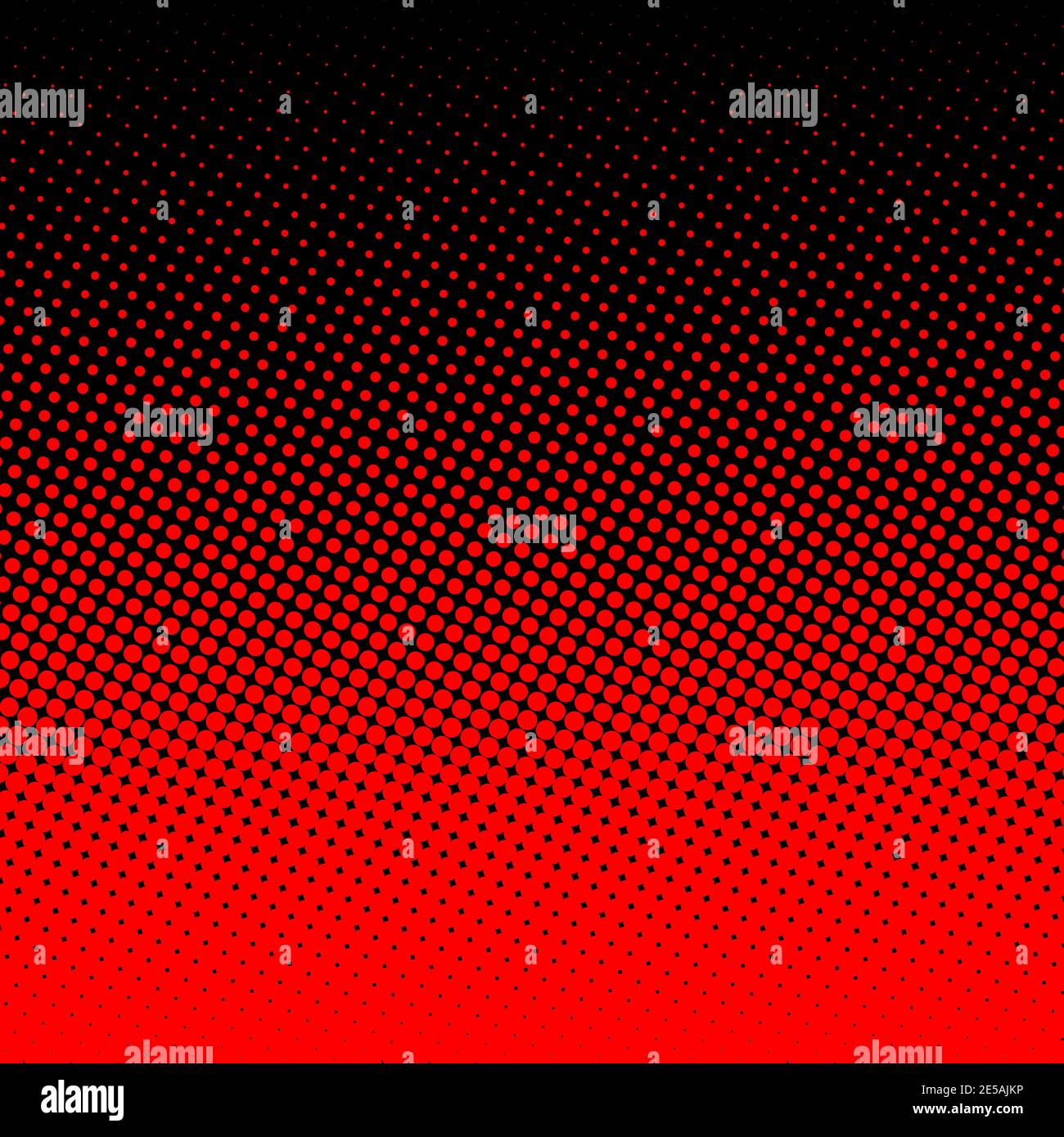 demi-ton rouge sur fond noir. points demi-ton arrière-plan abstrait. Eps10 Illustration de Vecteur