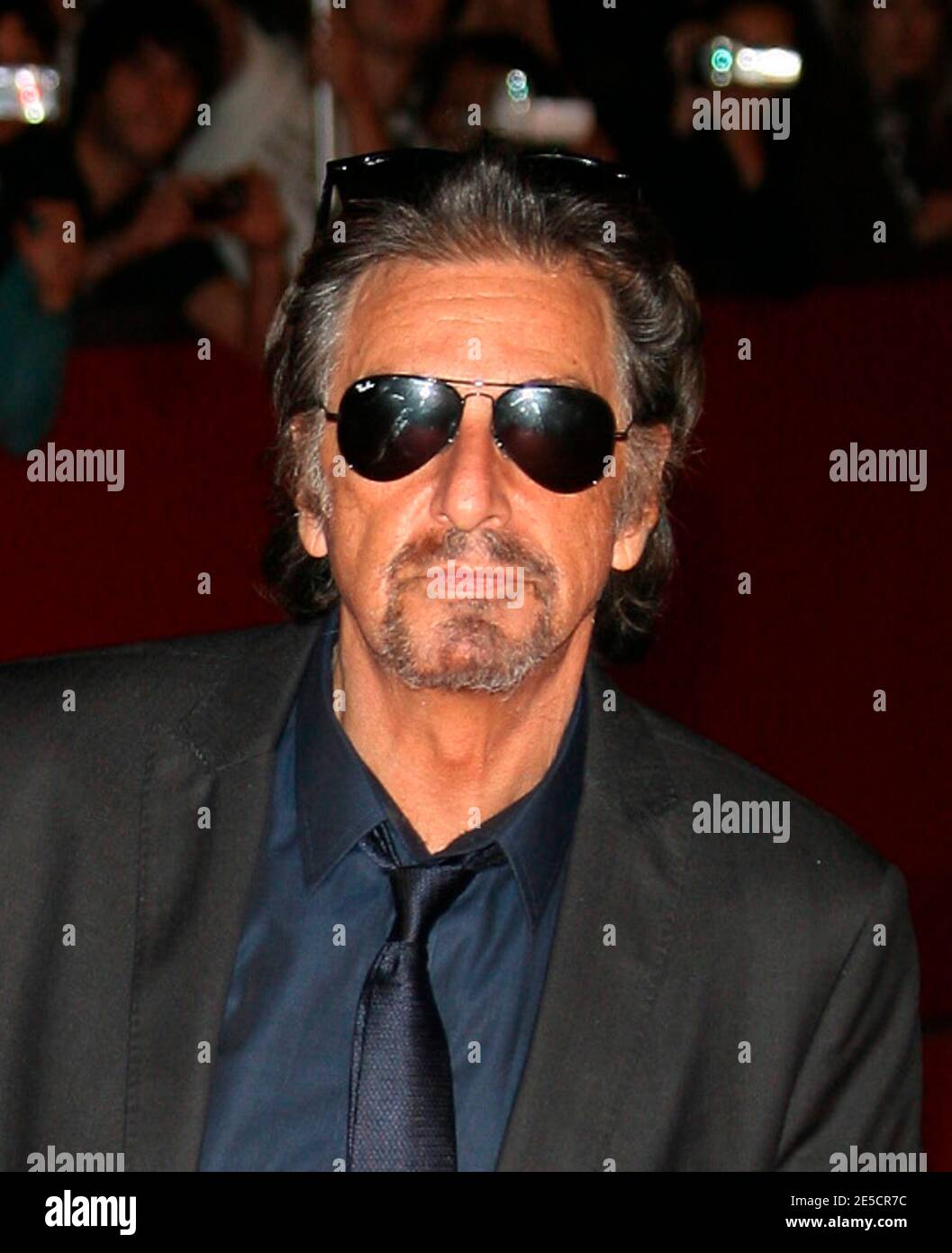 L'acteur AMÉRICAIN Al Pacino ( portant deux lunettes de soleil...) arrive à  la cérémonie d'ouverture du 3e 'Festival du film Roma' à Roma, Italie, le  22 octobre 2008. Photo de Denis Guignebourg/ABACAPRESS.COM