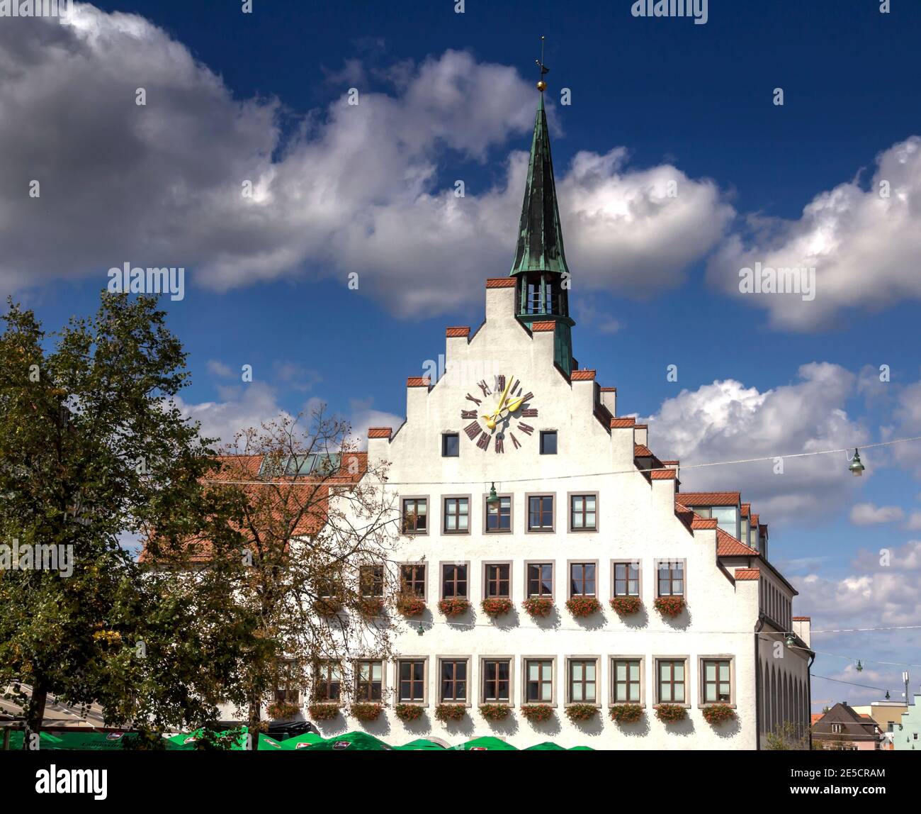 Neumarkt in der Oberpfalz, Allemagne: Altes Rathaus in Neumarkt in der Oberpfalz, Bavière, Allemagne Banque D'Images