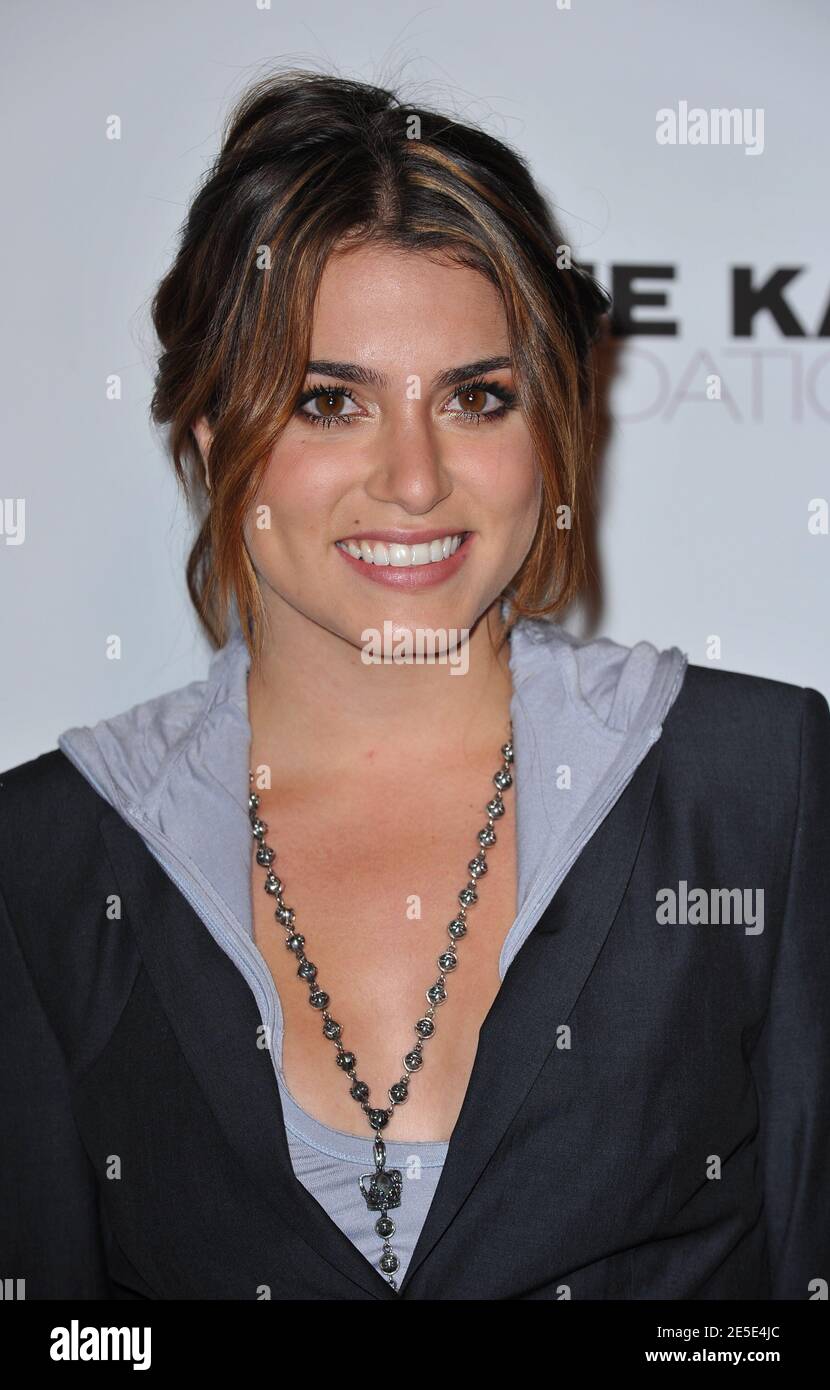 Nikki Reed assiste à la fête du 10e anniversaire du FLAUNT Magazine et à la route annuelle du jouet de vacances qui se tient dans une résidence privée à Bel Air, Los Angeles, CA, Etats-Unis le 18 décembre 2008. Photo de Lionel Hahn/ABACAPRESS.COM Banque D'Images