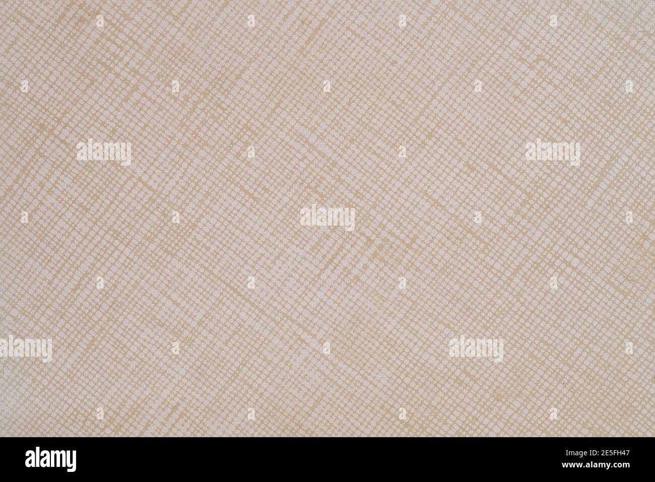 Texture d'une feuille ou d'un tissu de couleur beige avec motifs marron clair Banque D'Images
