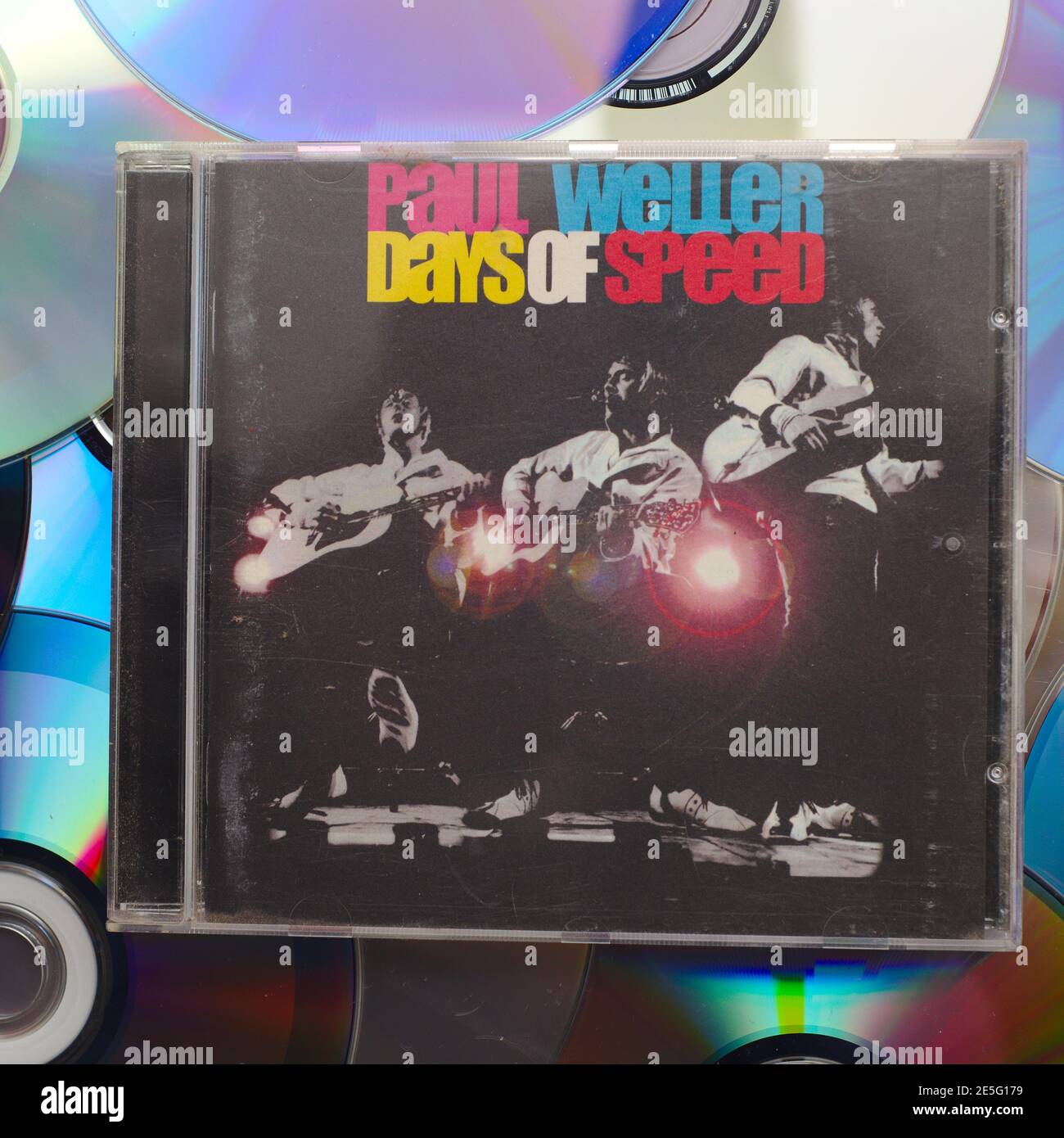 Un exemplaire de l'album Days of Speed de Paul Weller sur CD Banque D'Images