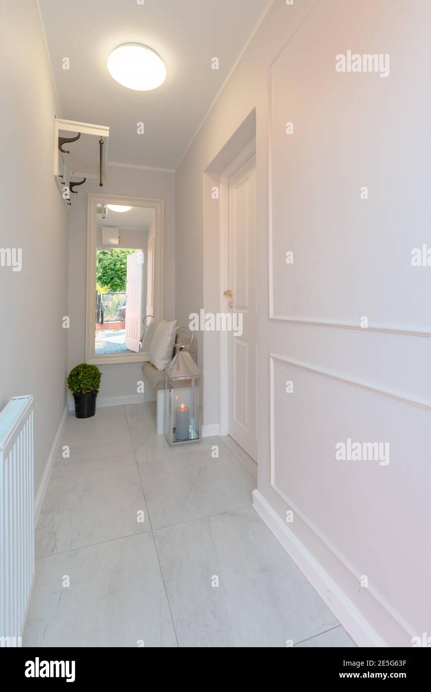 intérieur élégant avec une touche moderne Banque D'Images