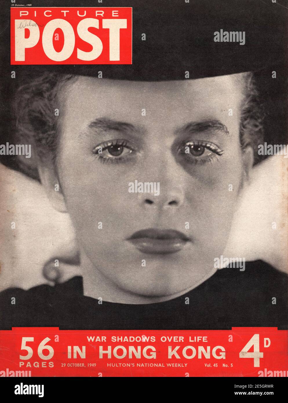 1949 couvercle avant du montant d'image Banque D'Images