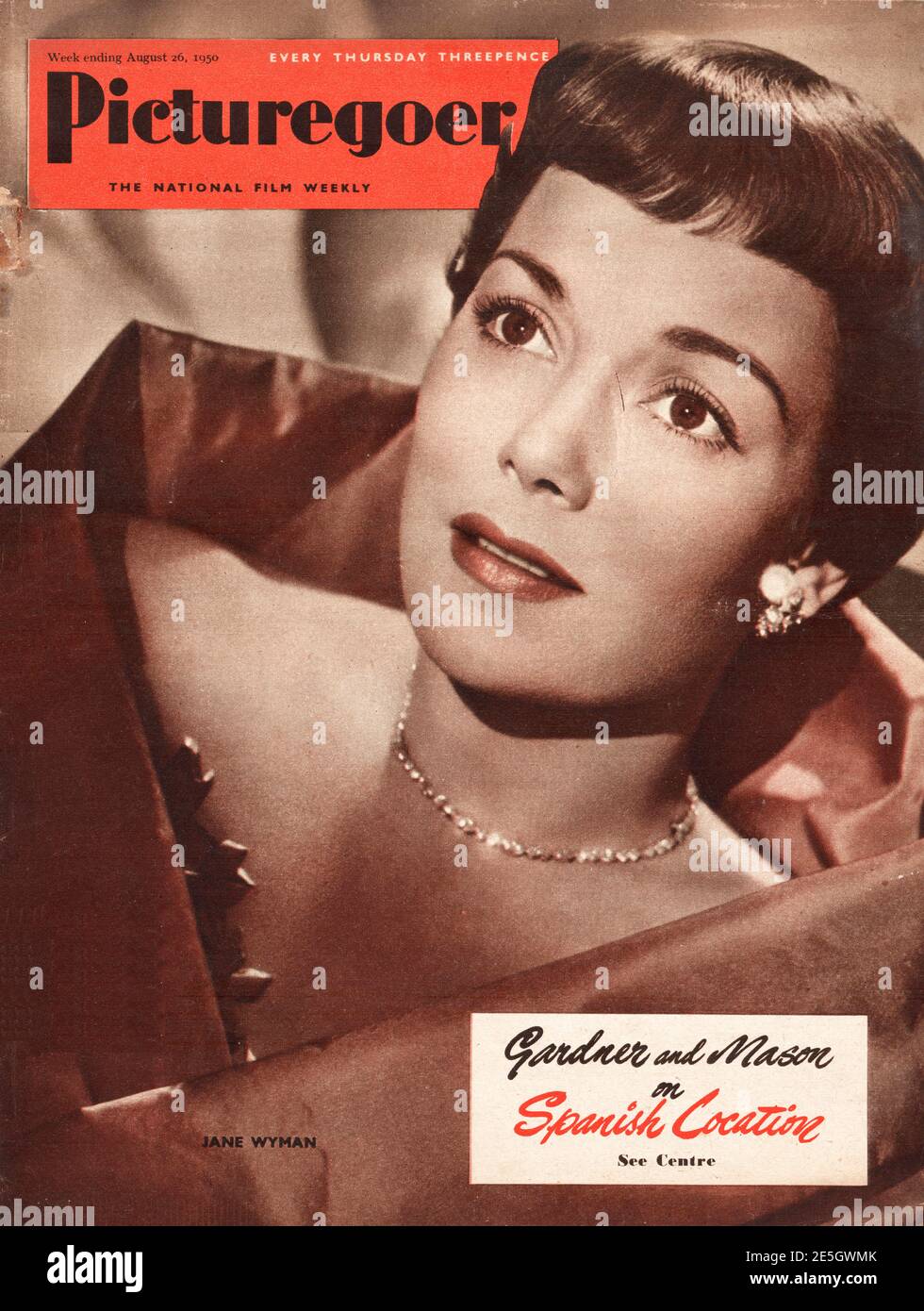 1950 Jane Wyman Banque D'Images