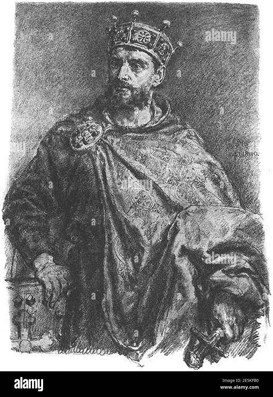 Mieszko II Lambert. Banque D'Images