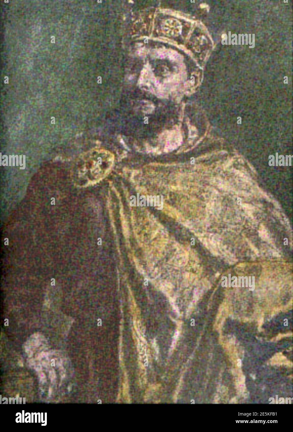 Mieszko II de Pologne. Banque D'Images