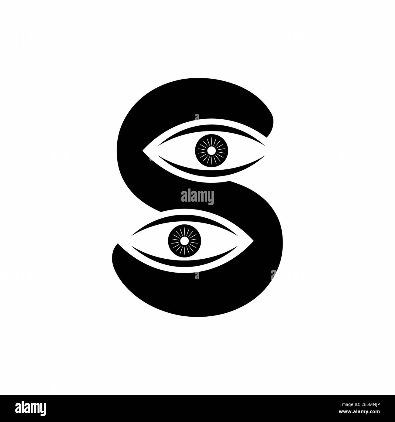 modèle de logo de vecteur de lettre initial Illustration de Vecteur