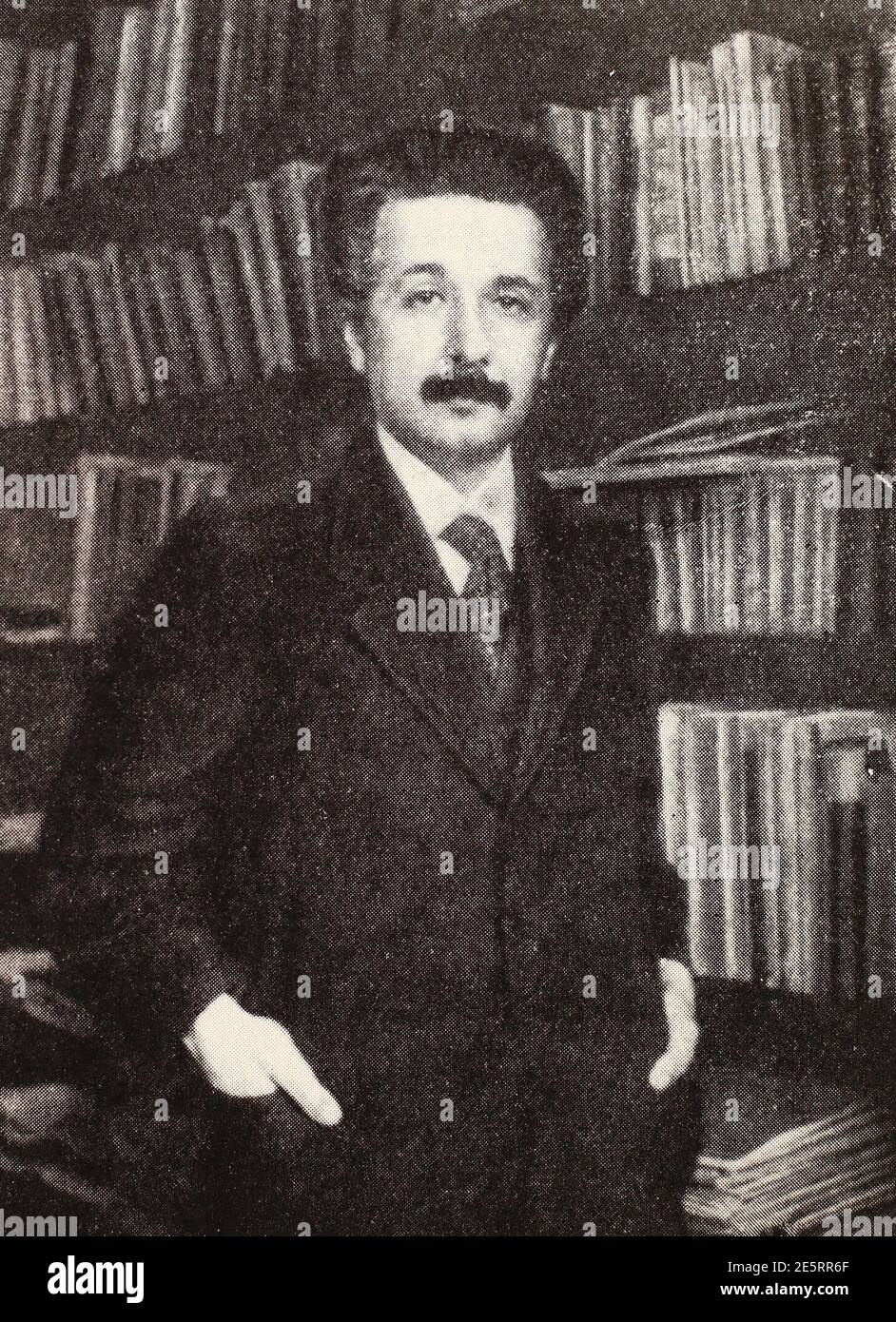 Albert Einstein. Banque D'Images