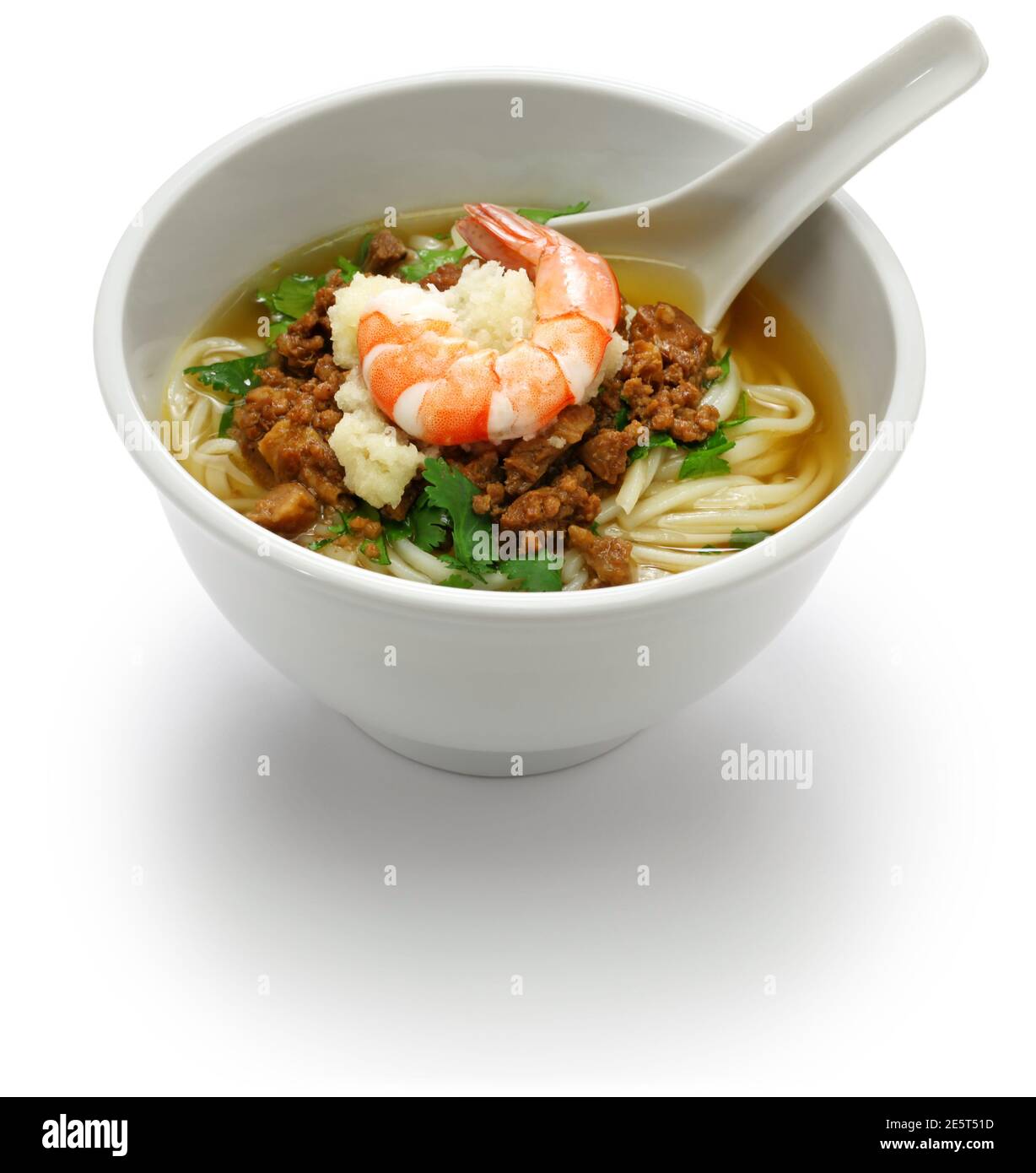 soupe de nouilles danzai taïwanaises maison Banque D'Images