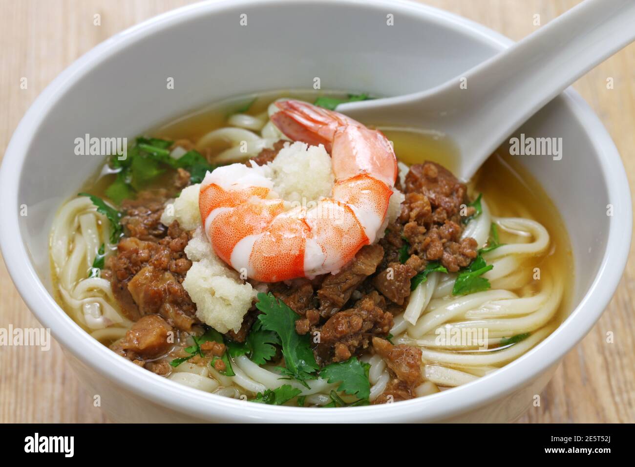 soupe de nouilles danzai taïwanaises maison Banque D'Images