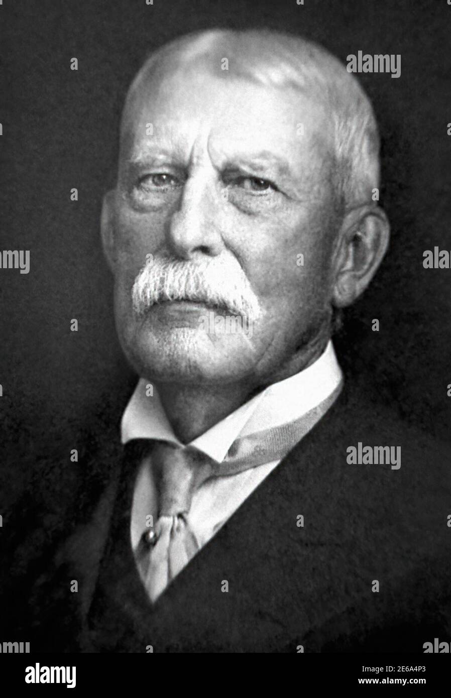 Henry Morrison Flagler (1830-1913), fondateur de Palm Beach et de Miami, en Floride, était un magnat du pétrole et du chemin de fer de l'American Gilded Age. (ÉTATS-UNIS) Banque D'Images