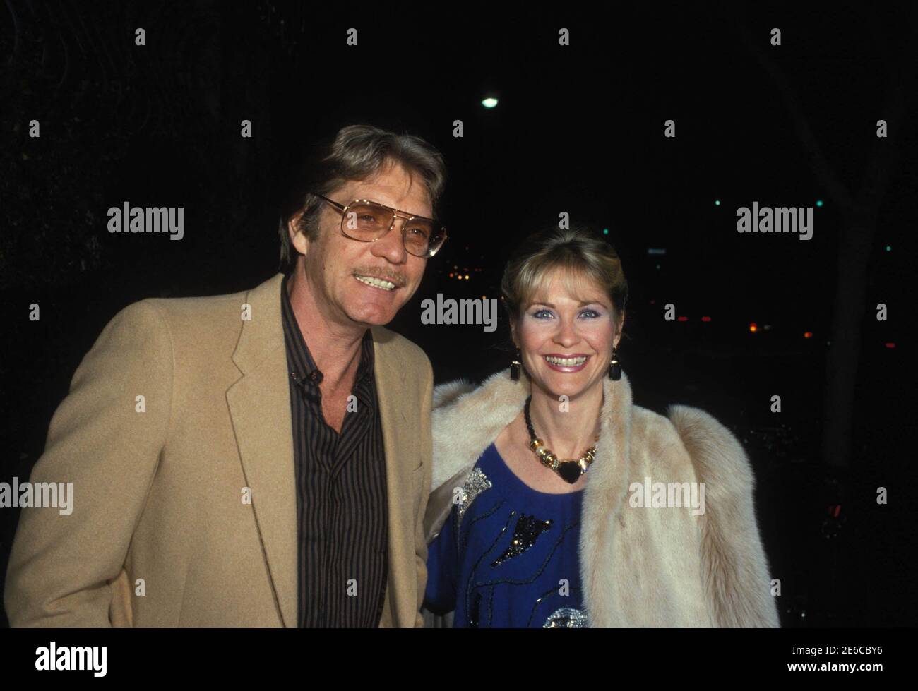 Dee Wallace et Christopher Stone crédit: Ralph Dominguez/MediaPunch Banque D'Images