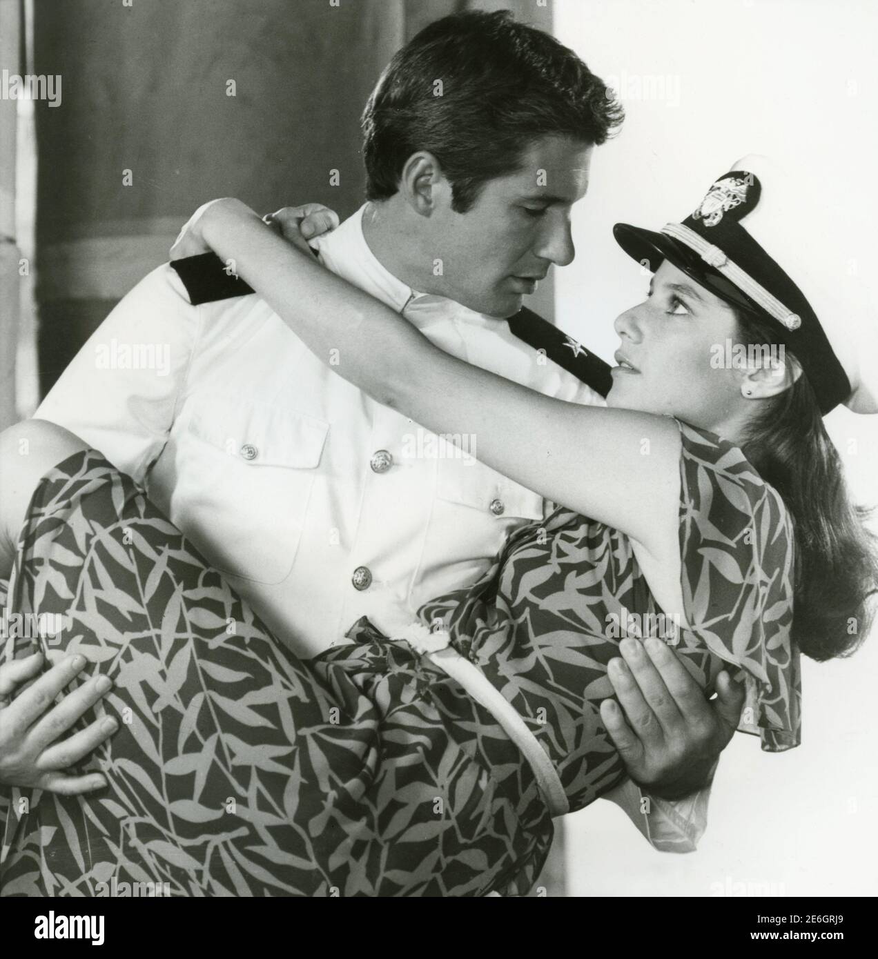 Les acteurs américains Richard Gere et Debra Winger dans le film un officier et un gentleman, USA 1981 Banque D'Images