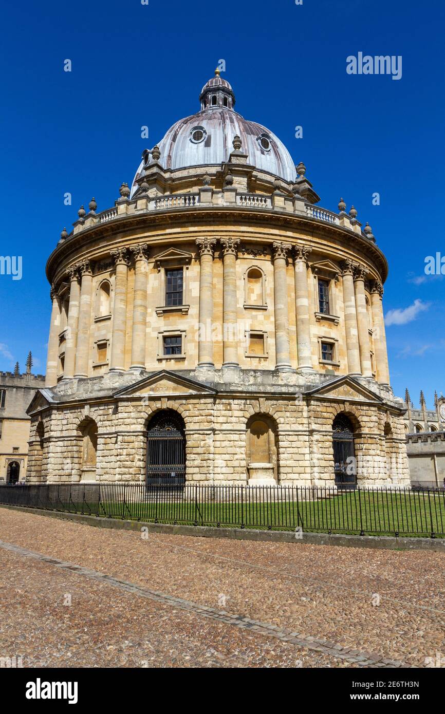 Caméra Radcliffe sur Radcliffe Square, Oxford, Oxfordshire, Royaume-Uni. Banque D'Images