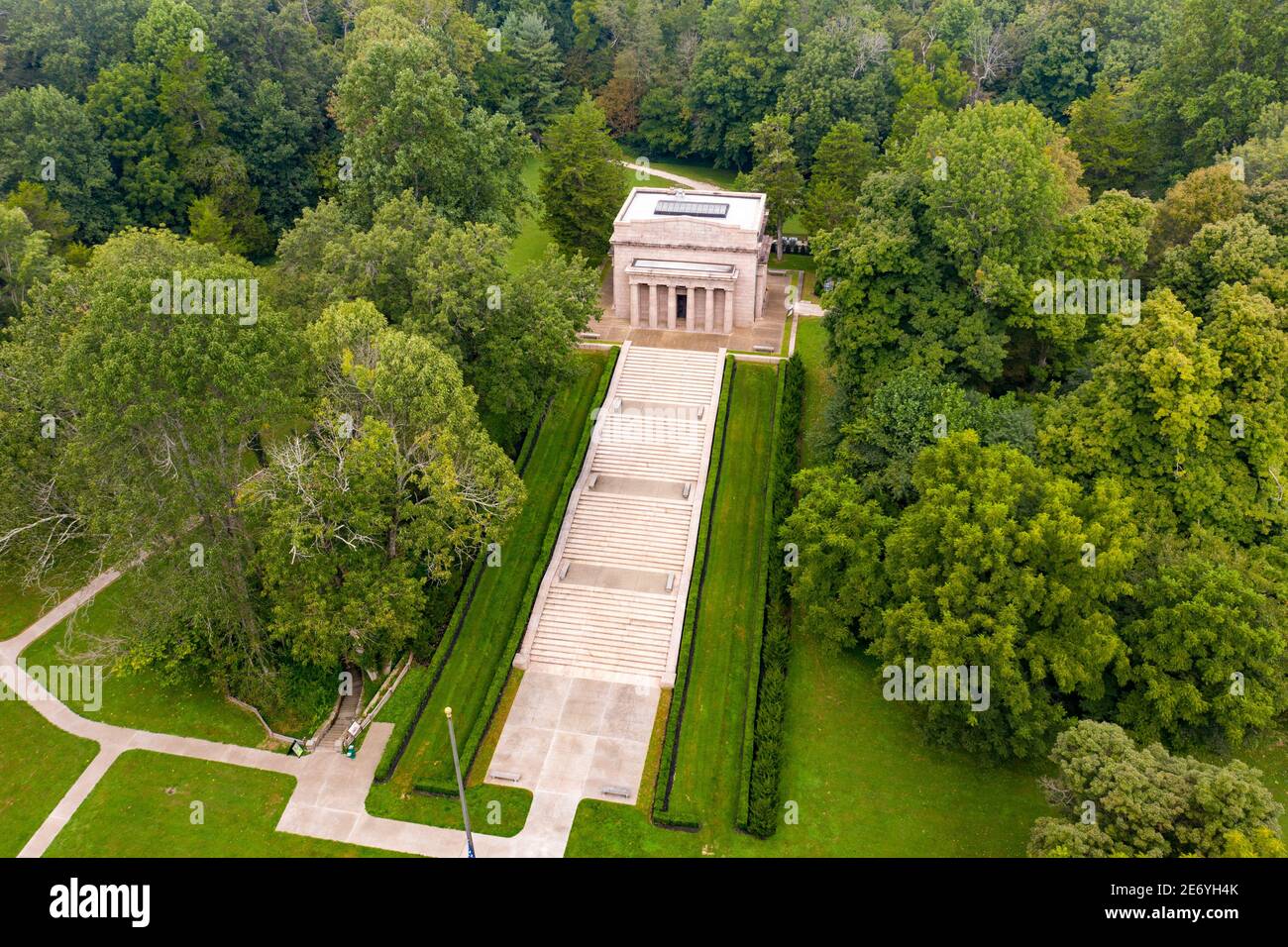 Lincoln Birthplace Memorial, White City, KY, États-Unis Banque D'Images