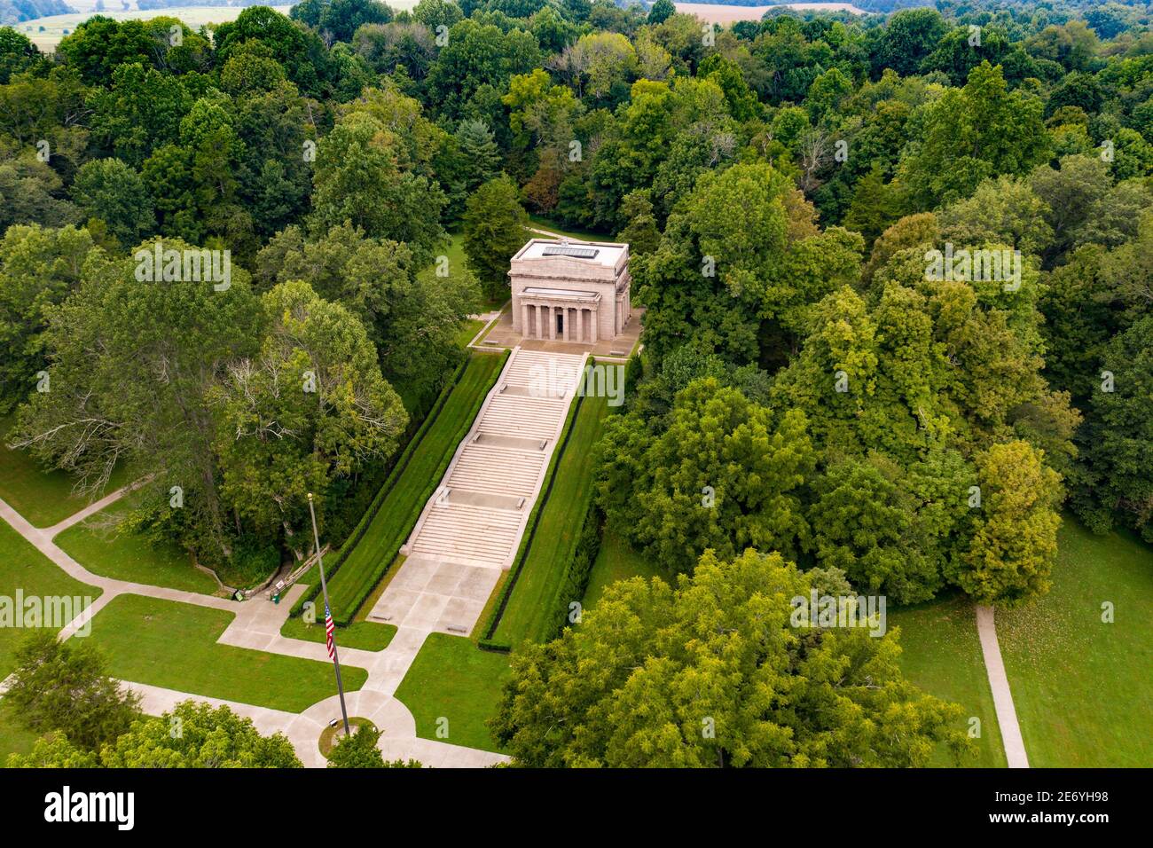 Lincoln Birthplace Memorial, White City, KY, États-Unis Banque D'Images