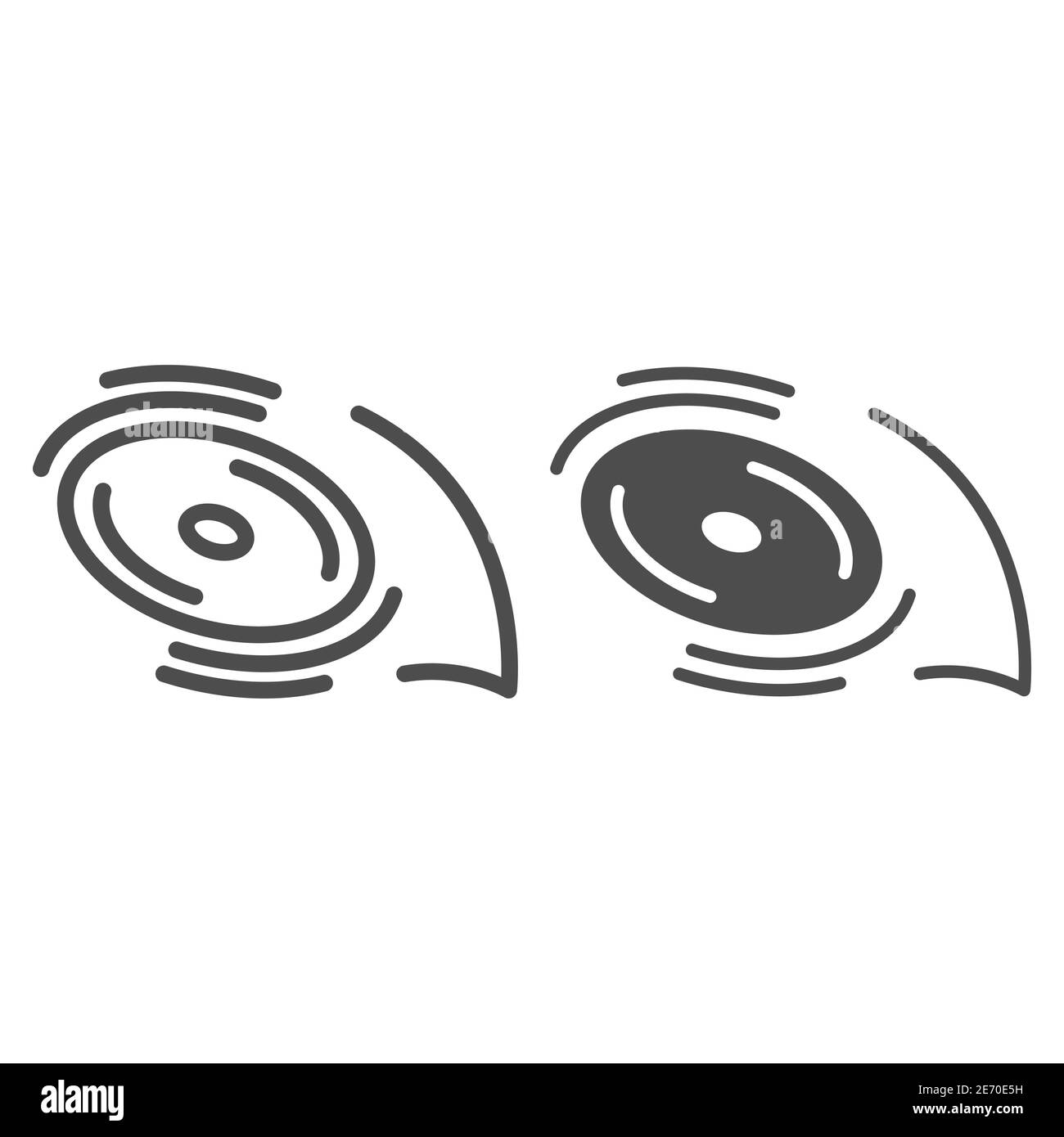 Ligne de Frisbee et icône solide, concept de sport d'été, disque en plastique volant signe sur fond blanc, icône de Frisbee volant dans le style de contour pour mobile Illustration de Vecteur Ligne de Frisbee et icône solide, concept de sport d'été, disque en plastique volant signe sur fond blanc, icône de Frisbee volant dans le style de contour pour mobile Illustration de Vecteur