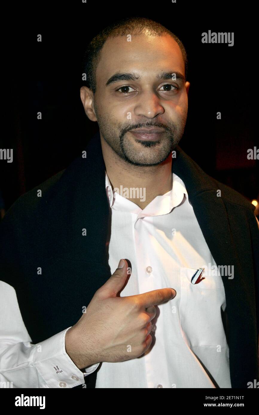 Dominique Sopo participe au dîner annuel des marraines et des marraines de l'association française de lutte contre le racisme 'Sos Racisme' qui s'est tenu au Cabaret sauvage à Paris, en France, le 29 janvier 2007. Photo de Mousse/ABACAPRESS.COM Banque D'Images