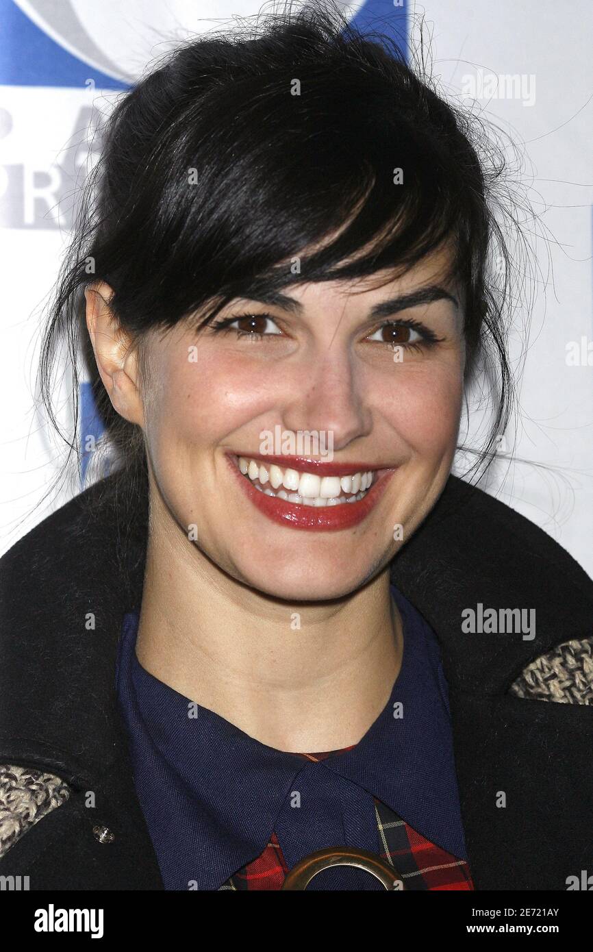 Helena Noguera assiste à la cérémonie du Globe de cristal qui s'est tenue au Lido sur les champs-Élysées à Paris, en France, le 5 février 2007. Photo de Nebinger-Orban/ABACAPRESS.COM Banque D'Images