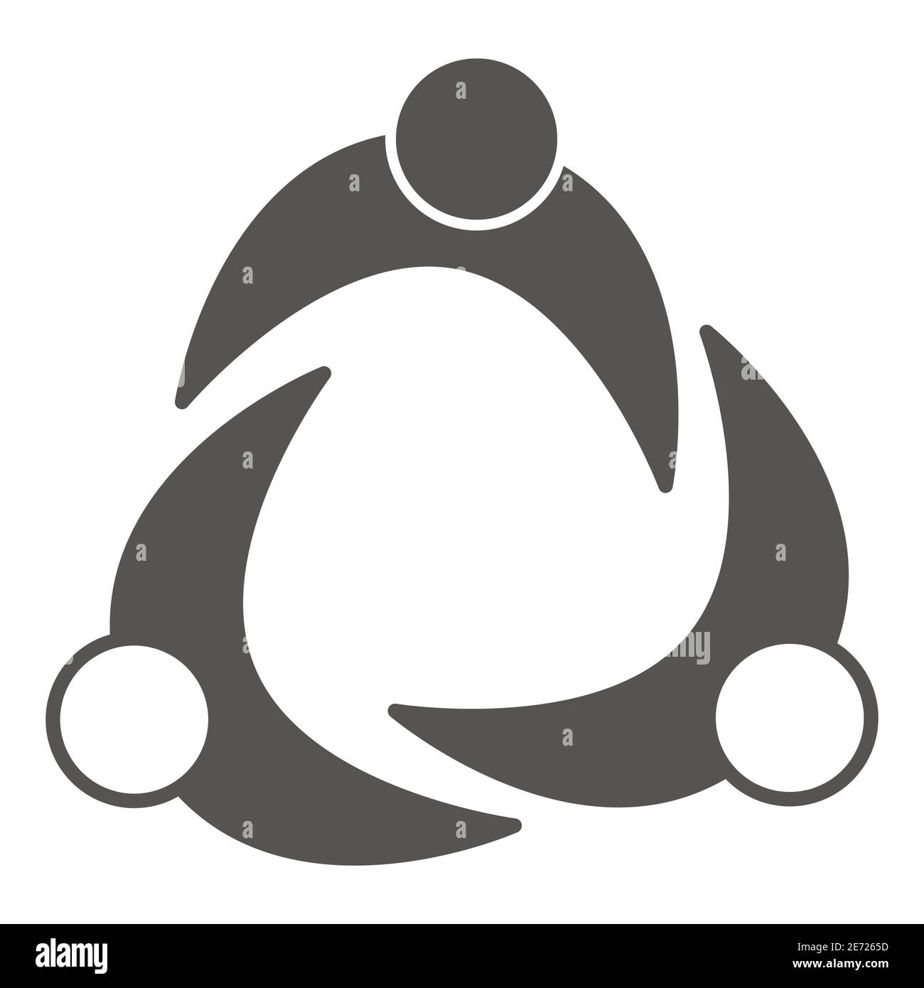 Blanc et noir personnes unité solide icône, Black vies matière concept, BLM signe d'amitié sur fond blanc, les personnes blanches et les personnes noires embrassant dedans Illustration de Vecteur