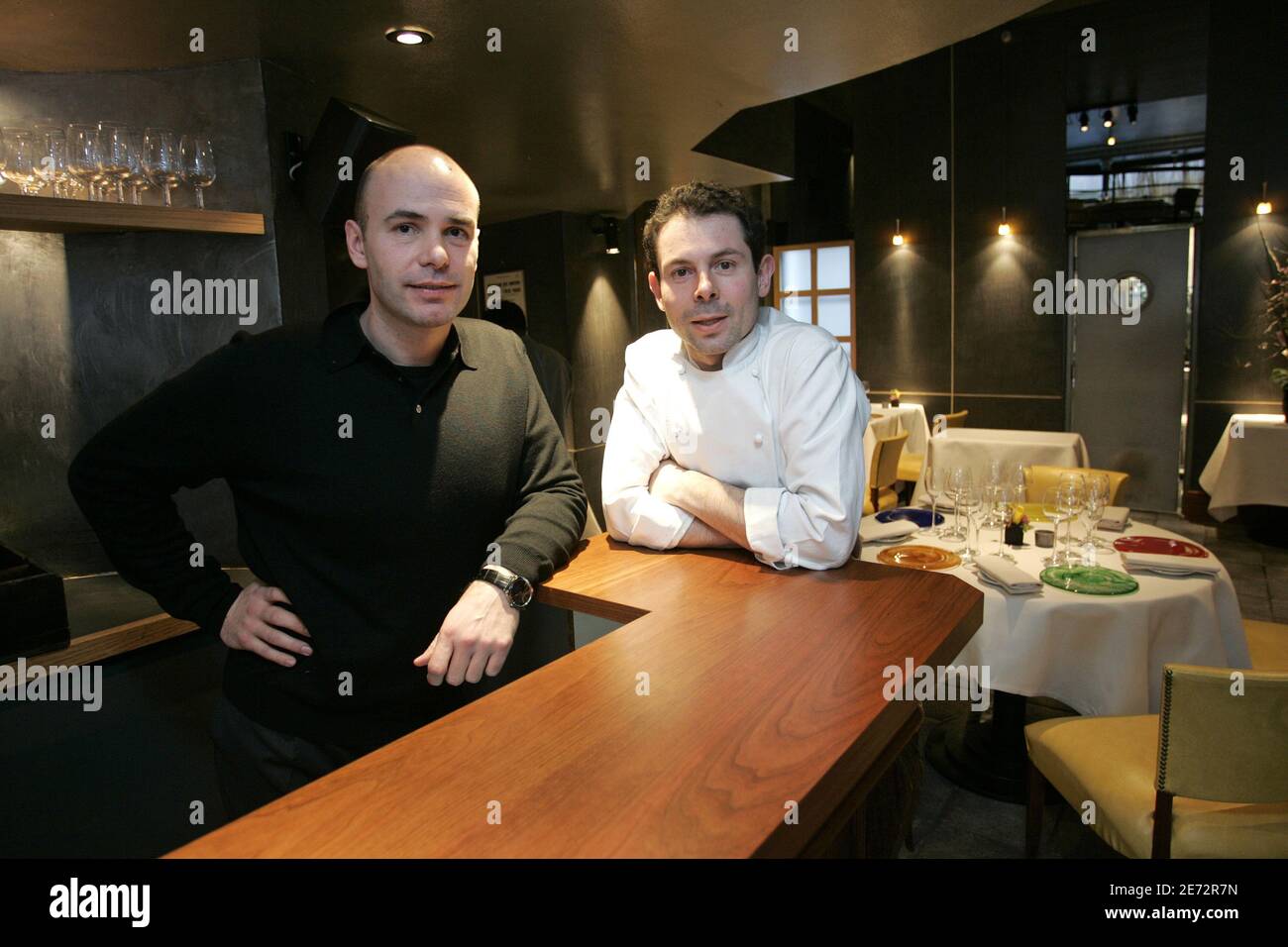 Christophe Rohat, directeur, et Pascal Barbot, chef du restaurant l ...