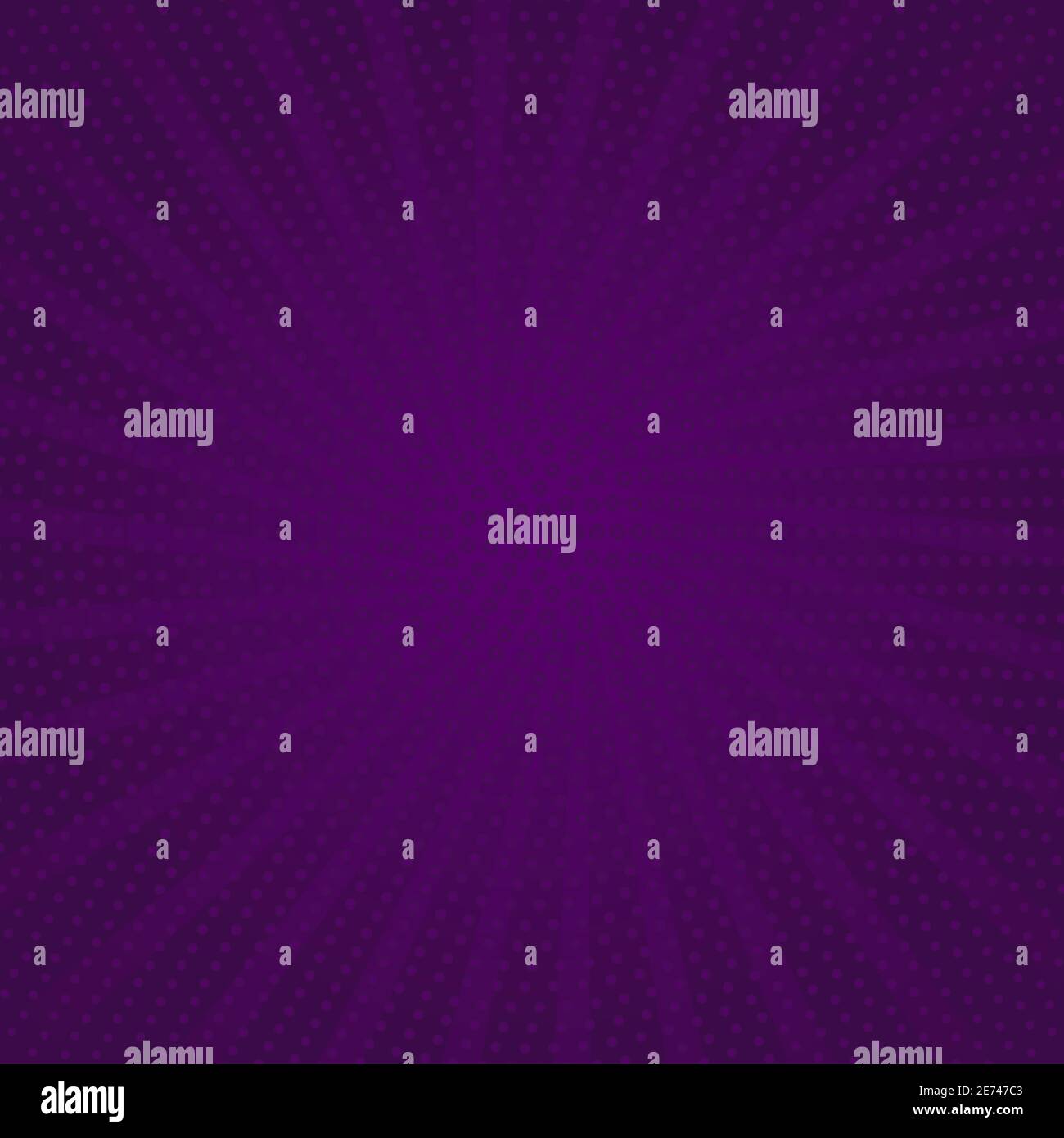 Fond de bande dessinée violet avec motif à points Illustration de Vecteur