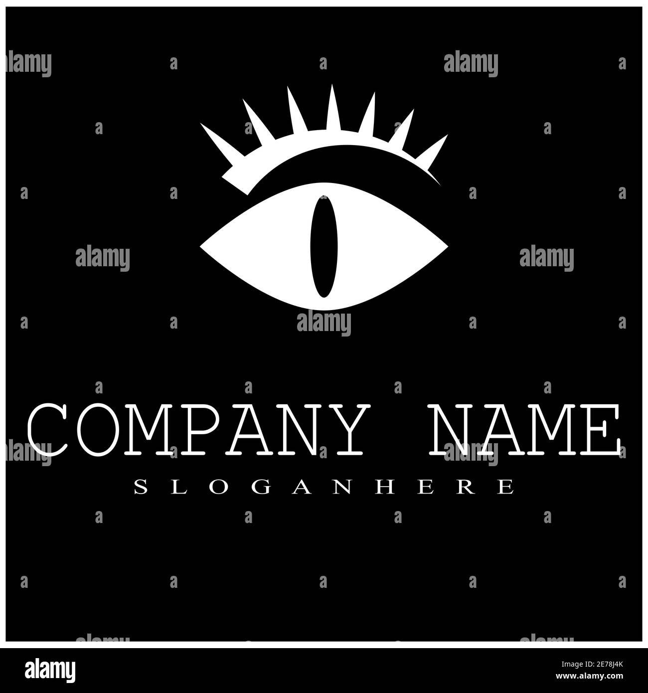 L'entreprise Identité de marque Spécialiste de la conception de logo Vector Illustration de Vecteur