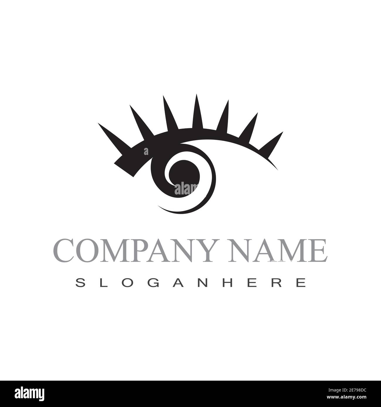L'entreprise Identité de marque Spécialiste de la conception de logo Vector Illustration de Vecteur