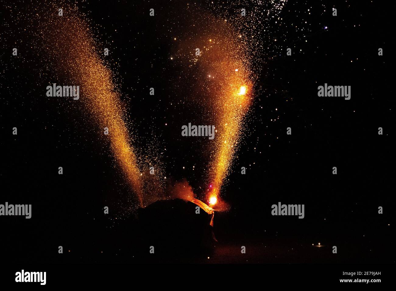 D'artifice du 4 juillet Banque D'Images